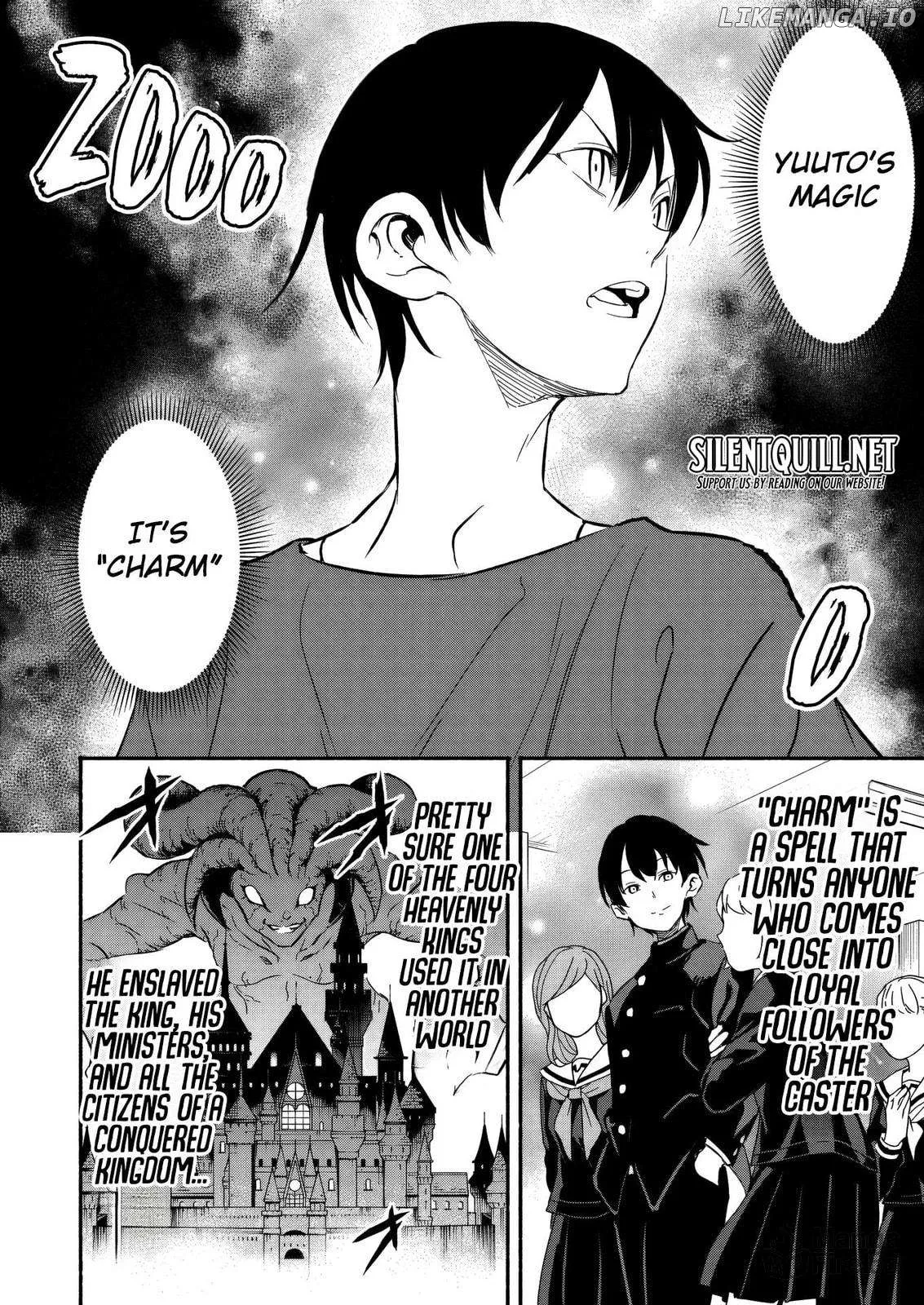 Isekai kara kikan shitara chikyuu mo kanari fantajiu deshita. Ato, makeheroin-domo kocchi minna. Chapter 4 page 21 - 