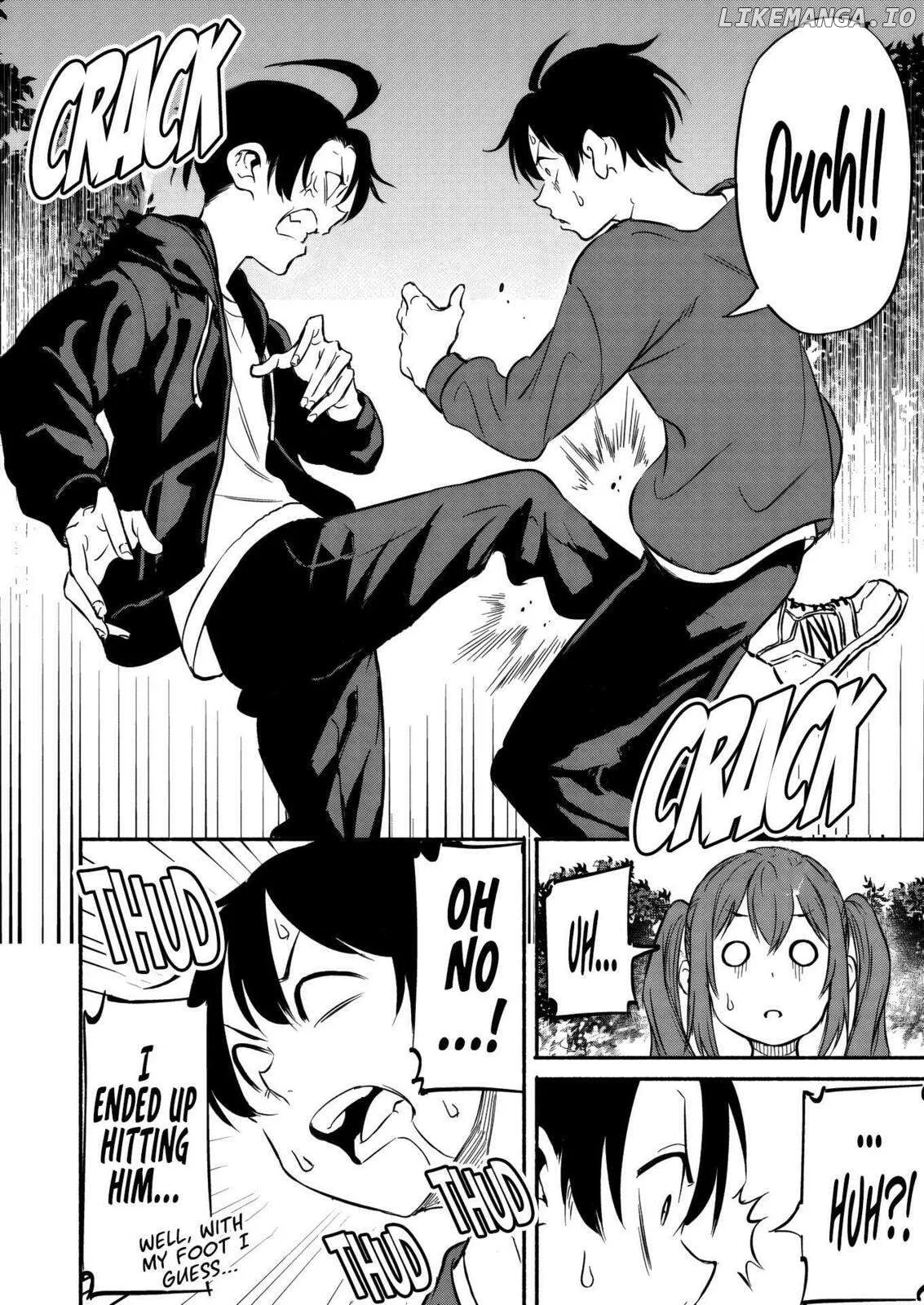 Isekai kara kikan shitara chikyuu mo kanari fantajiu deshita. Ato, makeheroin-domo kocchi minna. Chapter 4 page 23 - 