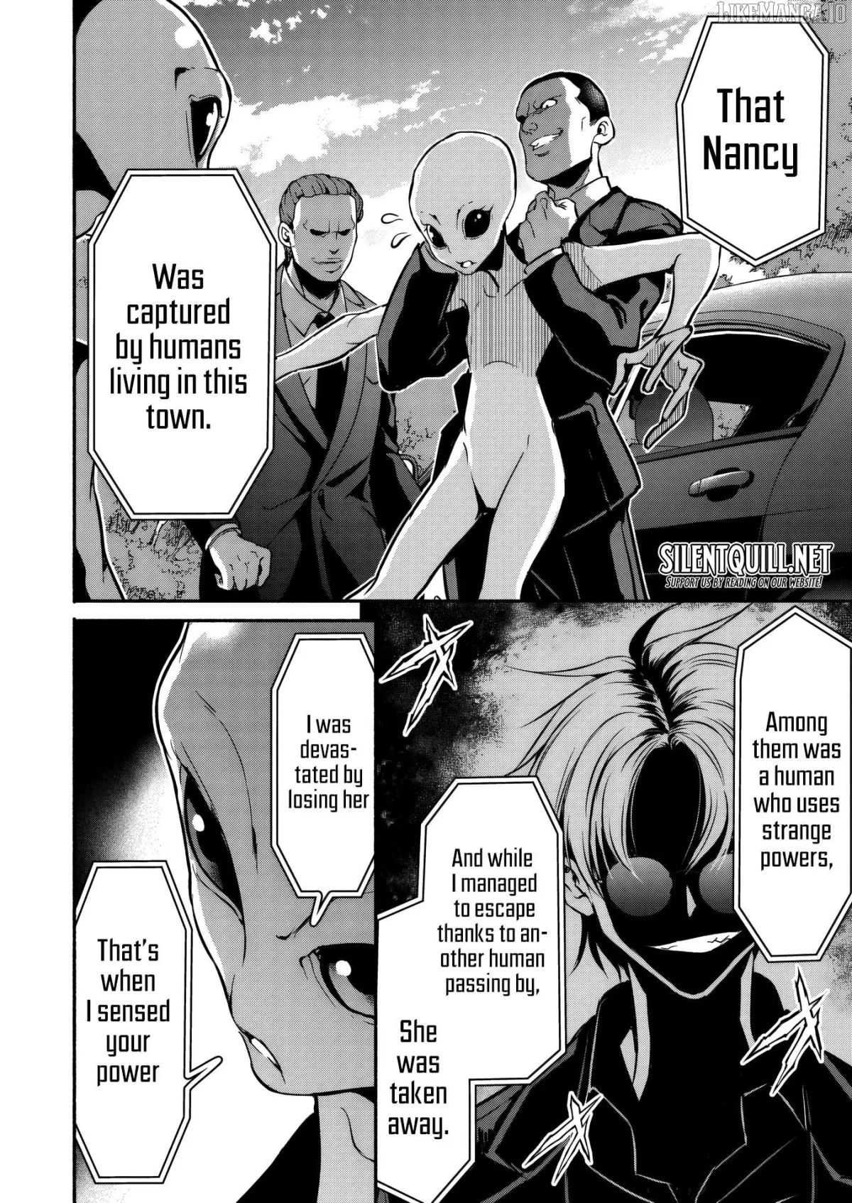 Isekai kara kikan shitara chikyuu mo kanari fantajiu deshita. Ato, makeheroin-domo kocchi minna. Chapter 5 page 11 - 