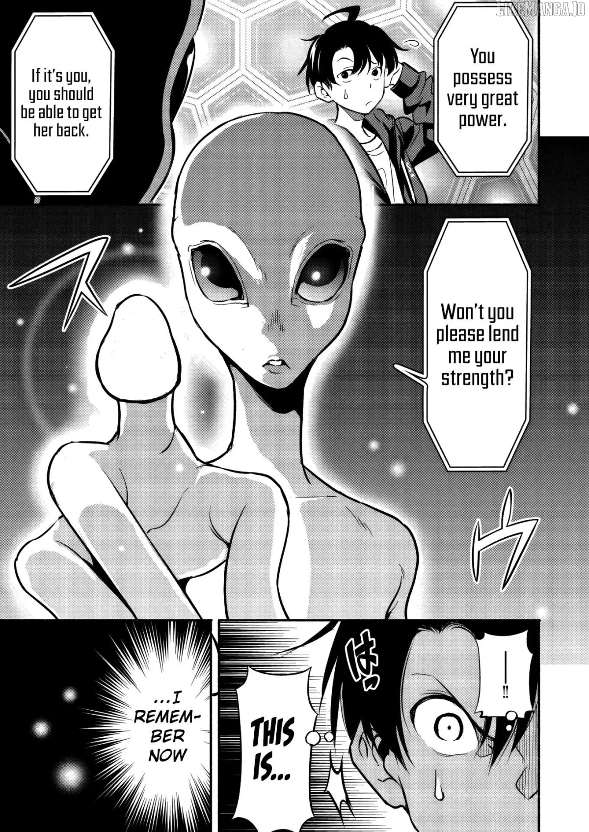 Isekai kara kikan shitara chikyuu mo kanari fantajiu deshita. Ato, makeheroin-domo kocchi minna. Chapter 5 page 12 - 