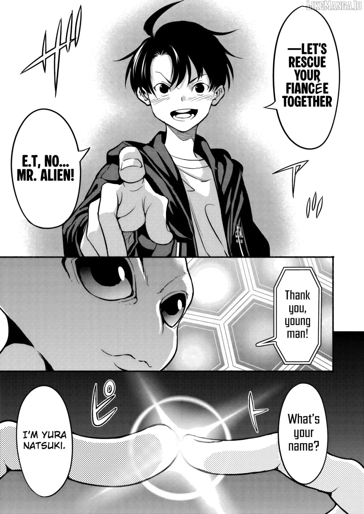 Isekai kara kikan shitara chikyuu mo kanari fantajiu deshita. Ato, makeheroin-domo kocchi minna. Chapter 5 page 14 - 