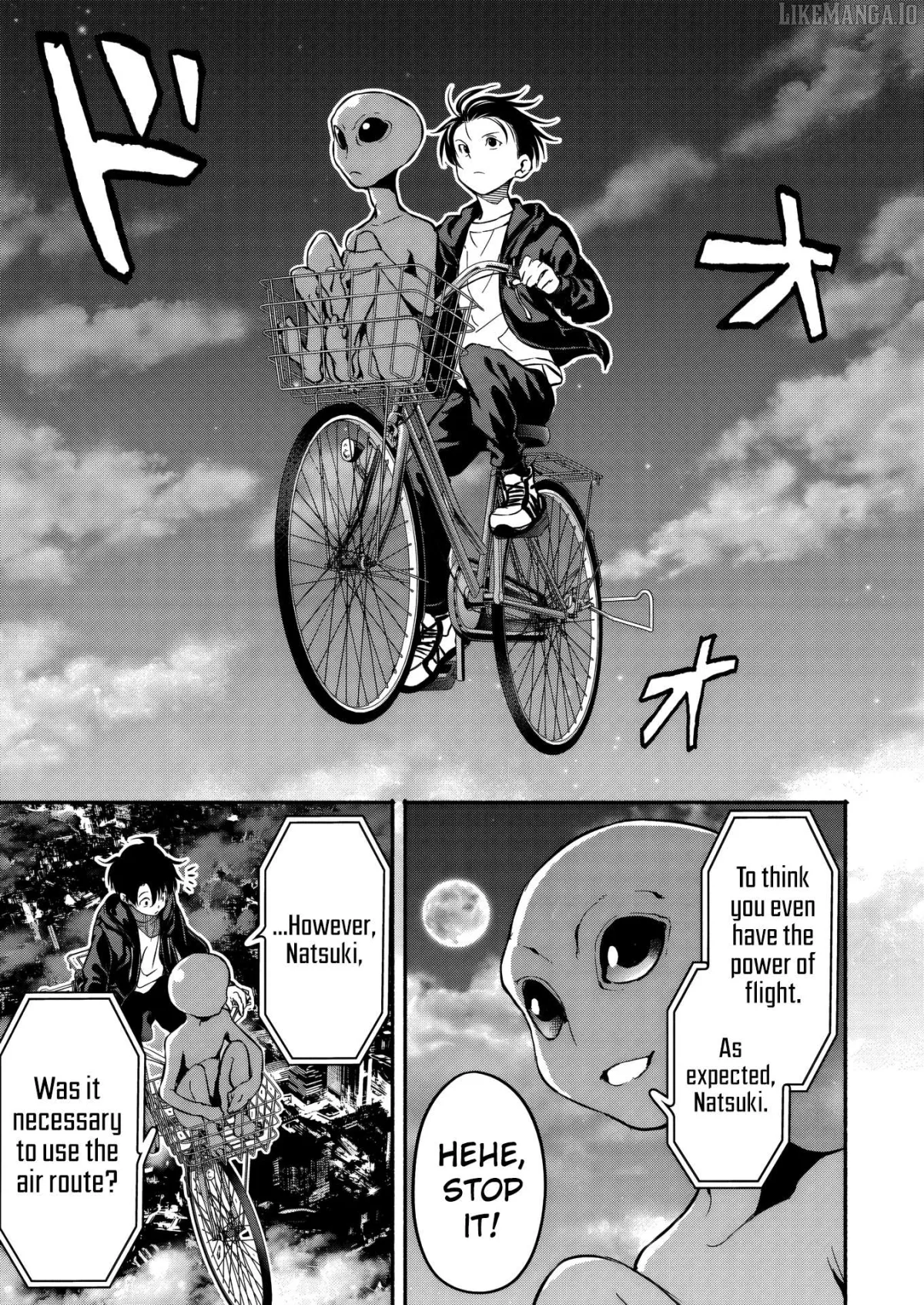 Isekai kara kikan shitara chikyuu mo kanari fantajiu deshita. Ato, makeheroin-domo kocchi minna. Chapter 5 page 16 - 