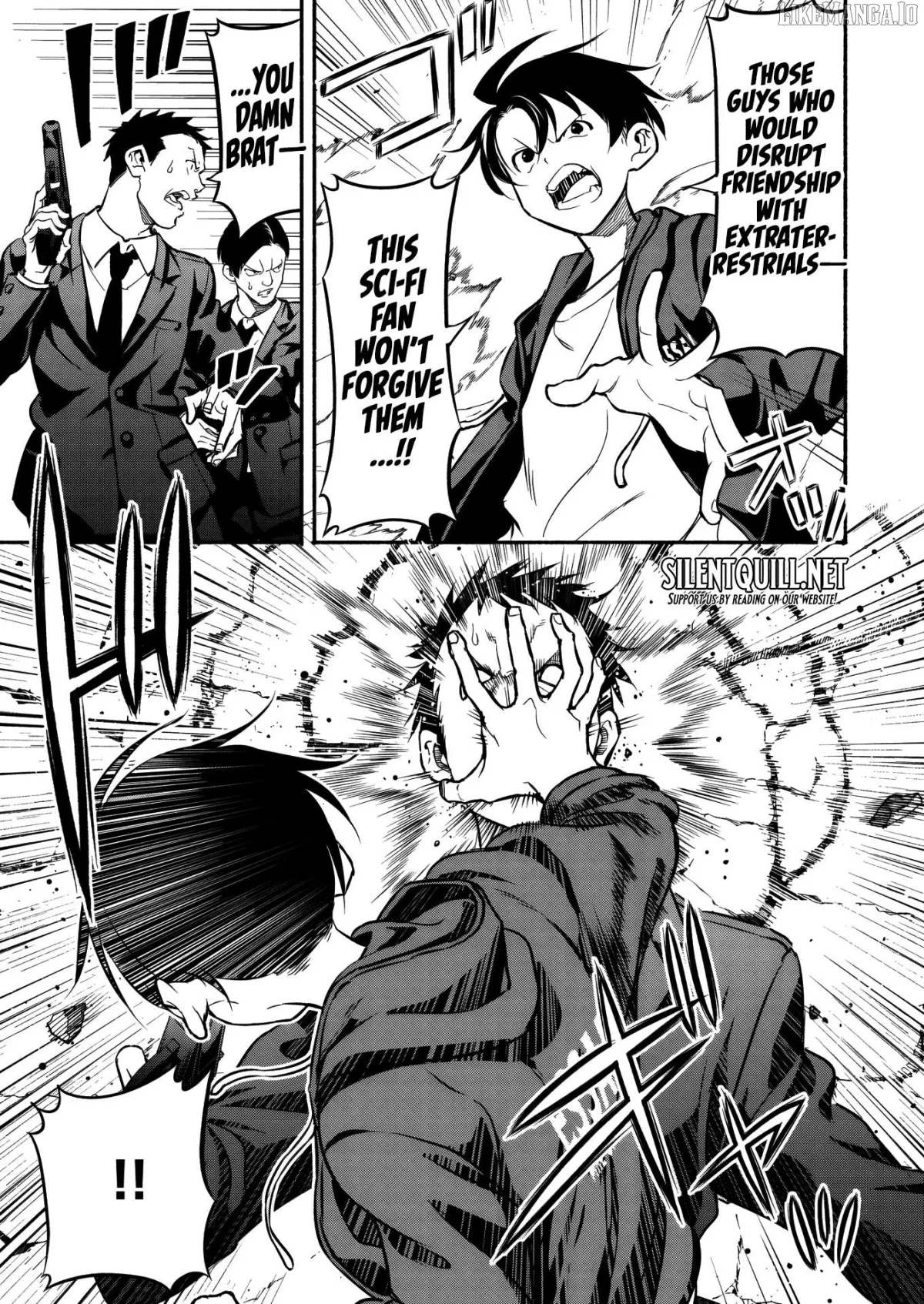 Isekai kara kikan shitara chikyuu mo kanari fantajiu deshita. Ato, makeheroin-domo kocchi minna. Chapter 5 page 23 - 