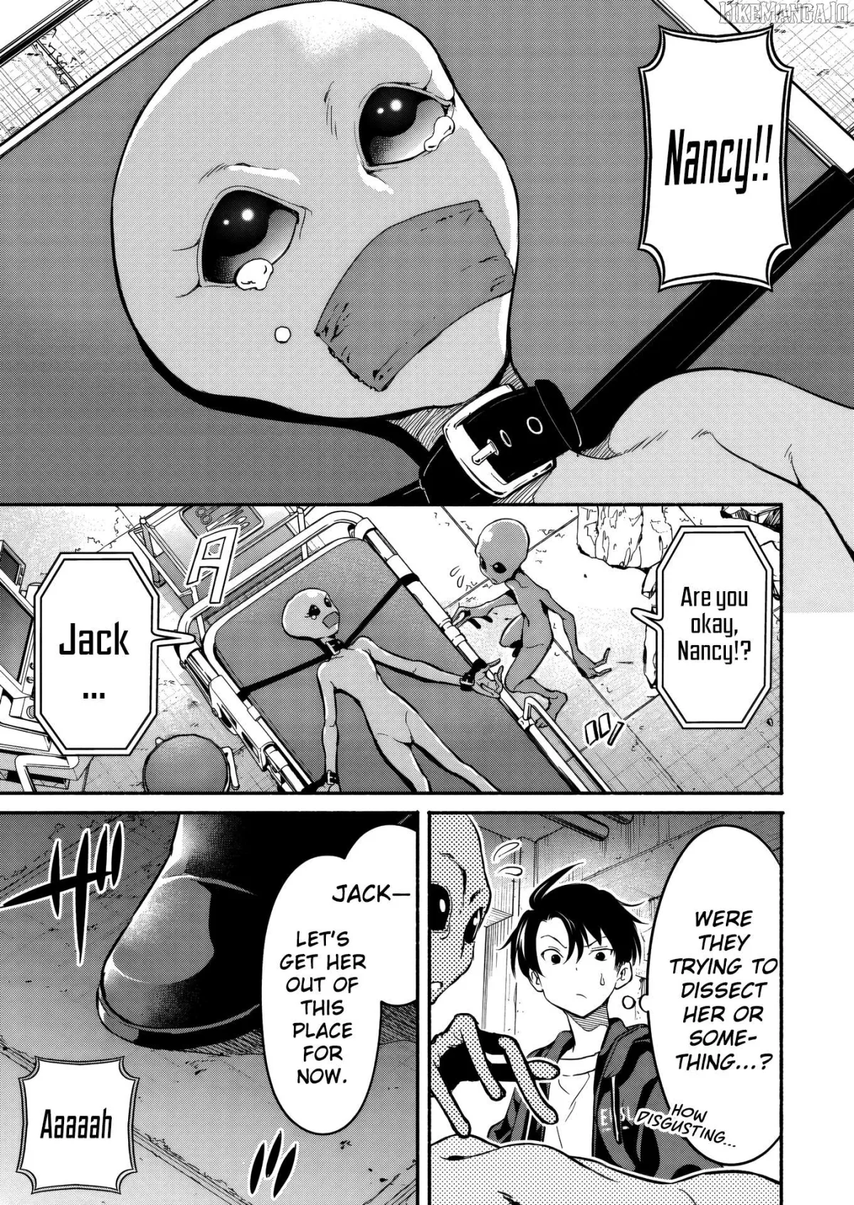 Isekai kara kikan shitara chikyuu mo kanari fantajiu deshita. Ato, makeheroin-domo kocchi minna. Chapter 5 page 24 - 