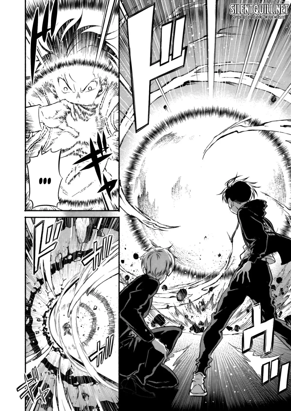 Isekai kara kikan shitara chikyuu mo kanari fantajiu deshita. Ato, makeheroin-domo kocchi minna. Chapter 5 page 35 - 