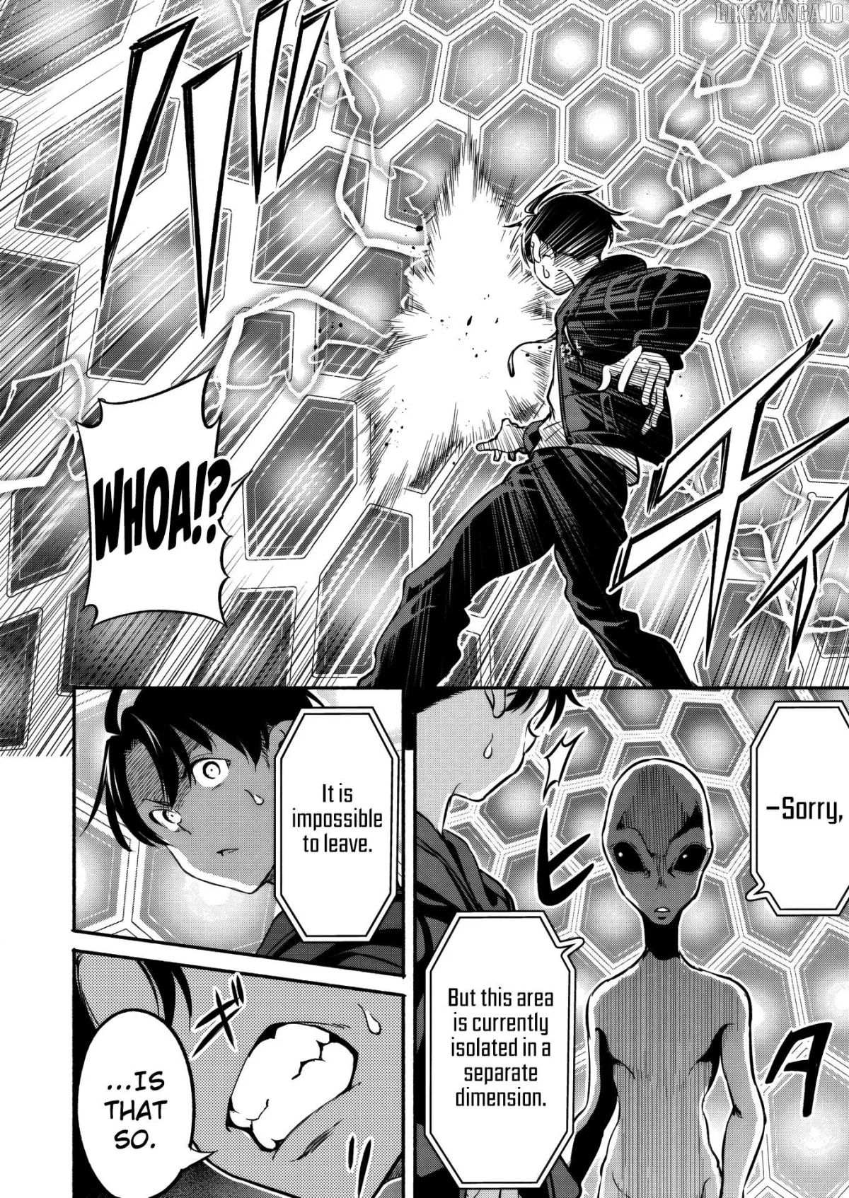 Isekai kara kikan shitara chikyuu mo kanari fantajiu deshita. Ato, makeheroin-domo kocchi minna. Chapter 5 page 7 - 