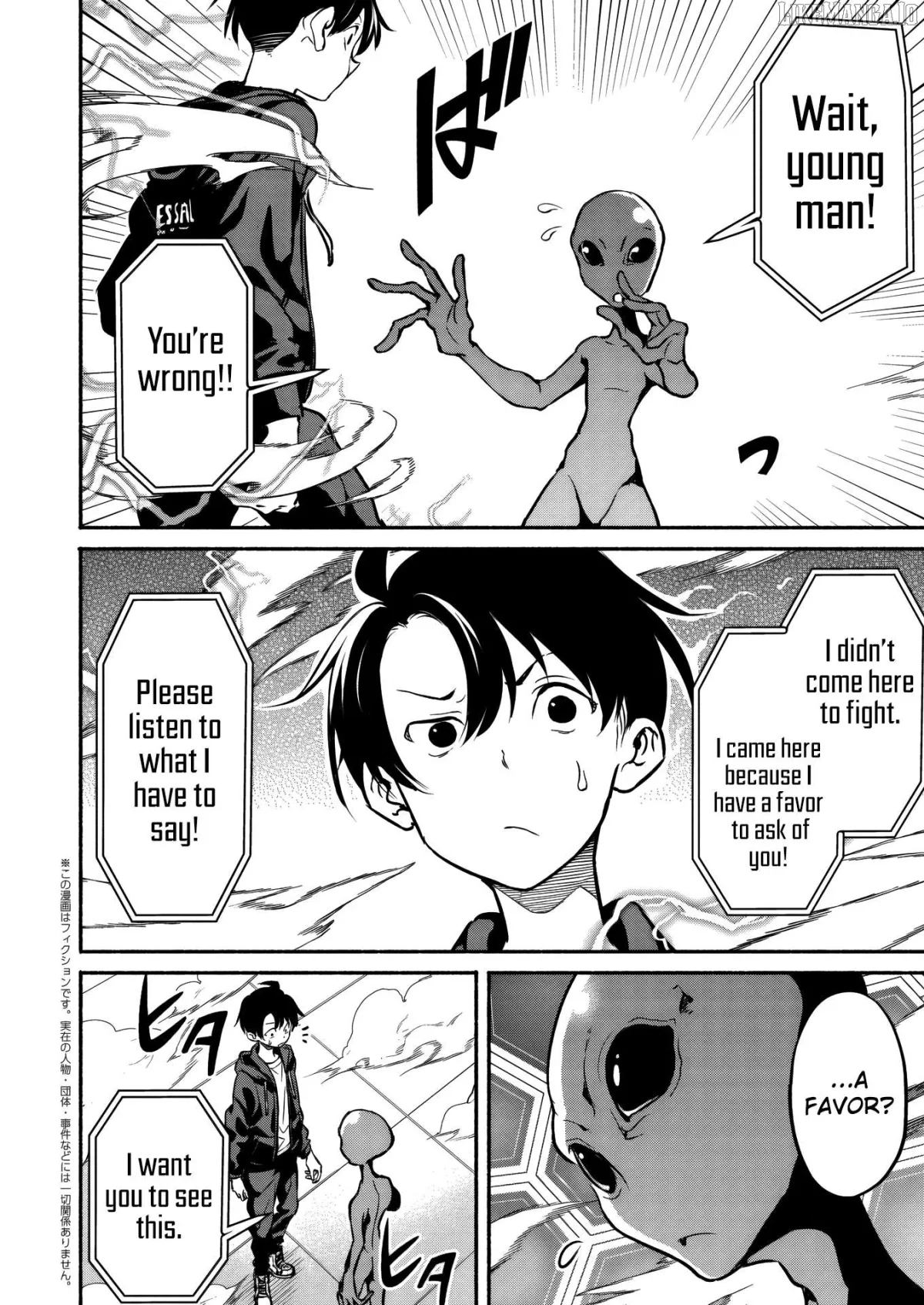 Isekai kara kikan shitara chikyuu mo kanari fantajiu deshita. Ato, makeheroin-domo kocchi minna. Chapter 5 page 9 - 