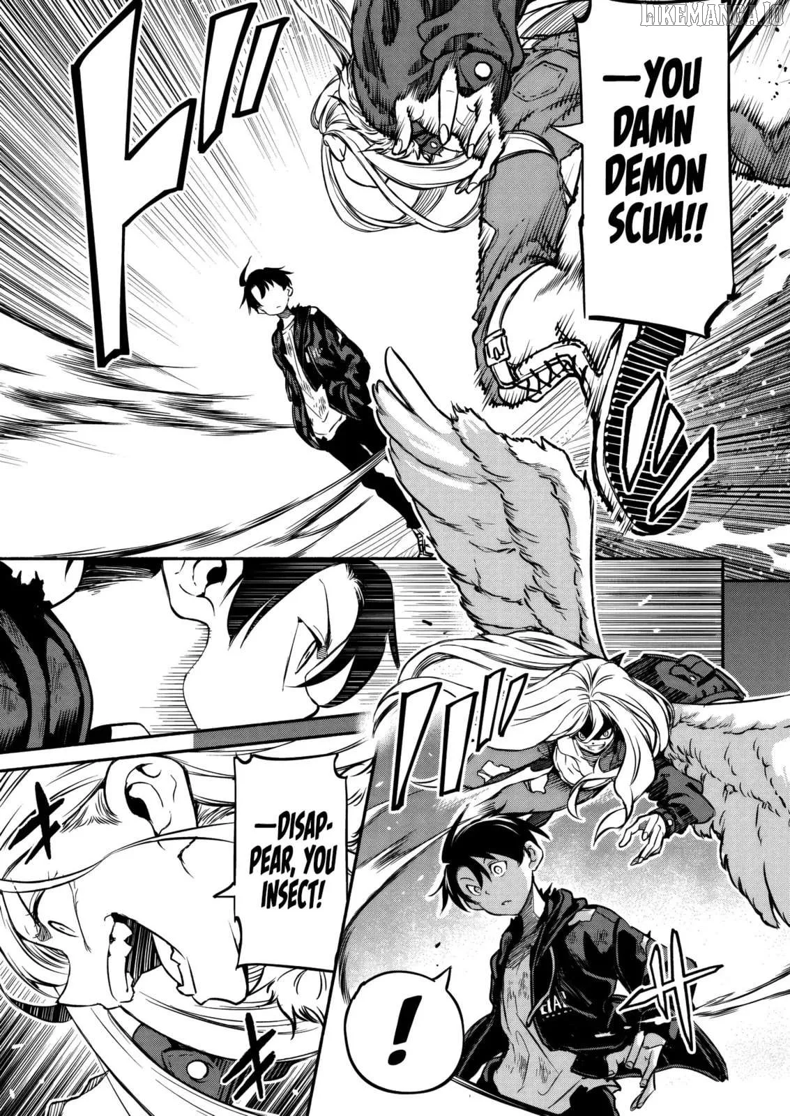 Isekai kara kikan shitara chikyuu mo kanari fantajiu deshita. Ato, makeheroin-domo kocchi minna. Chapter 6 page 16 - 