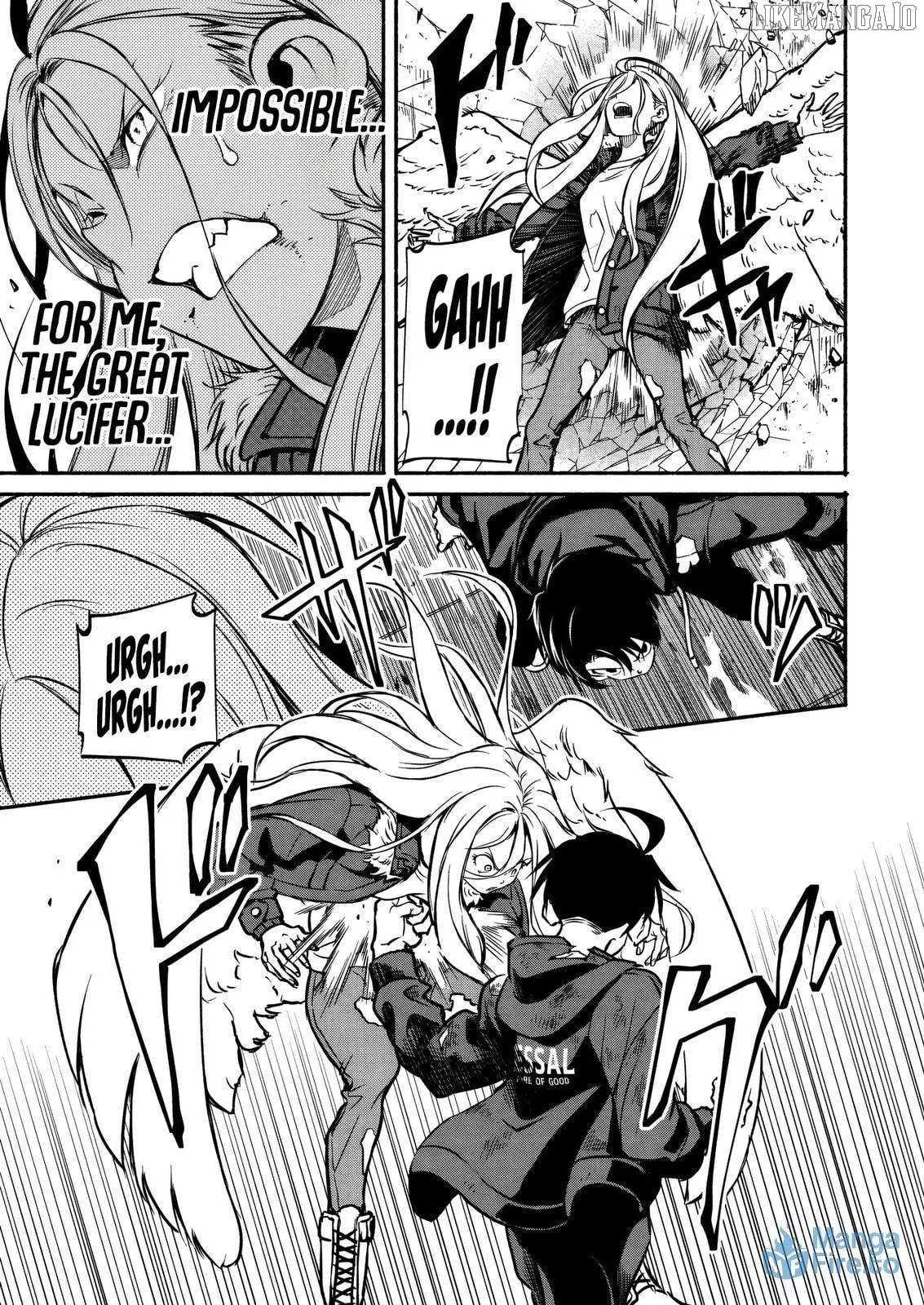 Isekai kara kikan shitara chikyuu mo kanari fantajiu deshita. Ato, makeheroin-domo kocchi minna. Chapter 6 page 18 - 