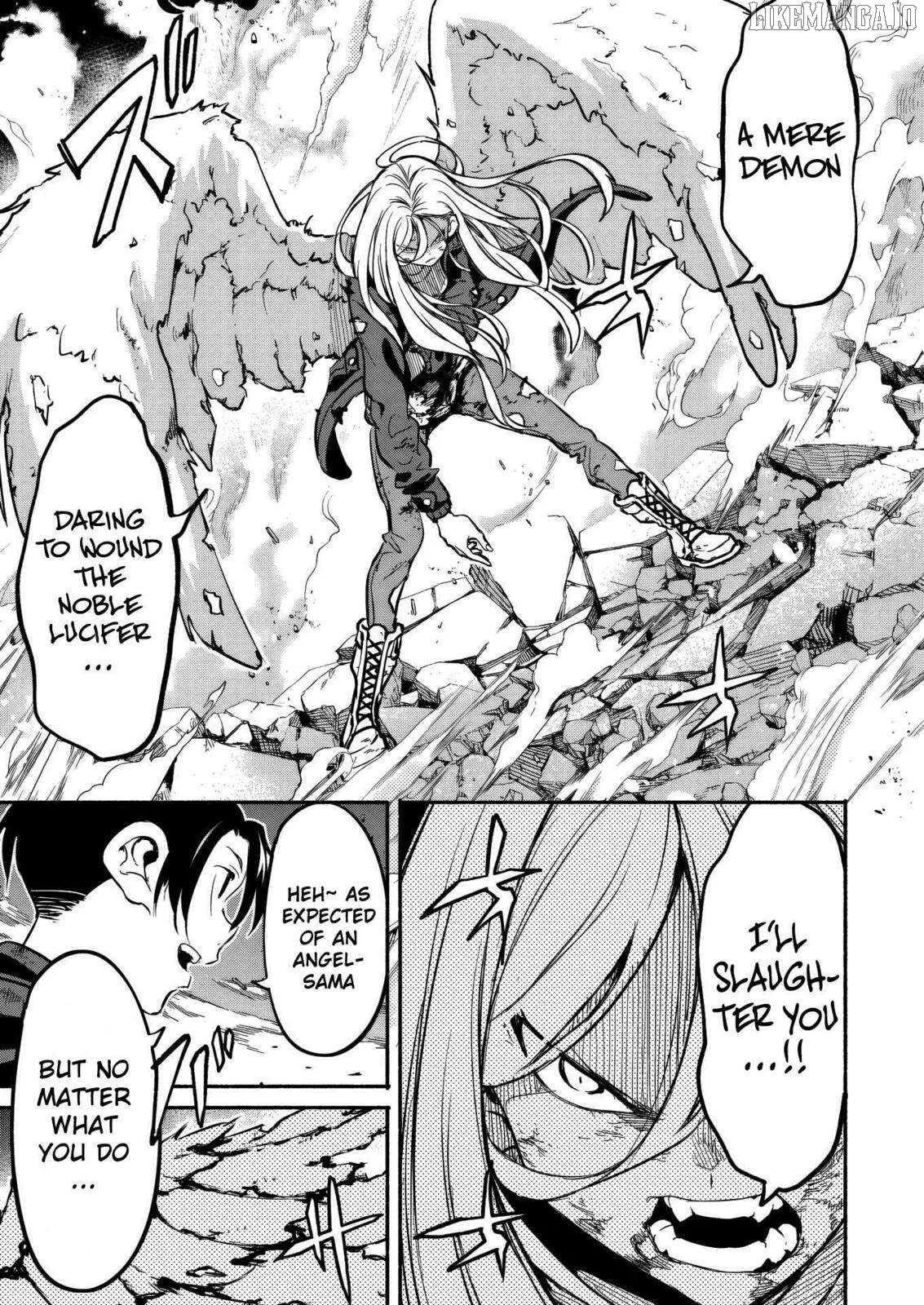 Isekai kara kikan shitara chikyuu mo kanari fantajiu deshita. Ato, makeheroin-domo kocchi minna. Chapter 6 page 28 - 