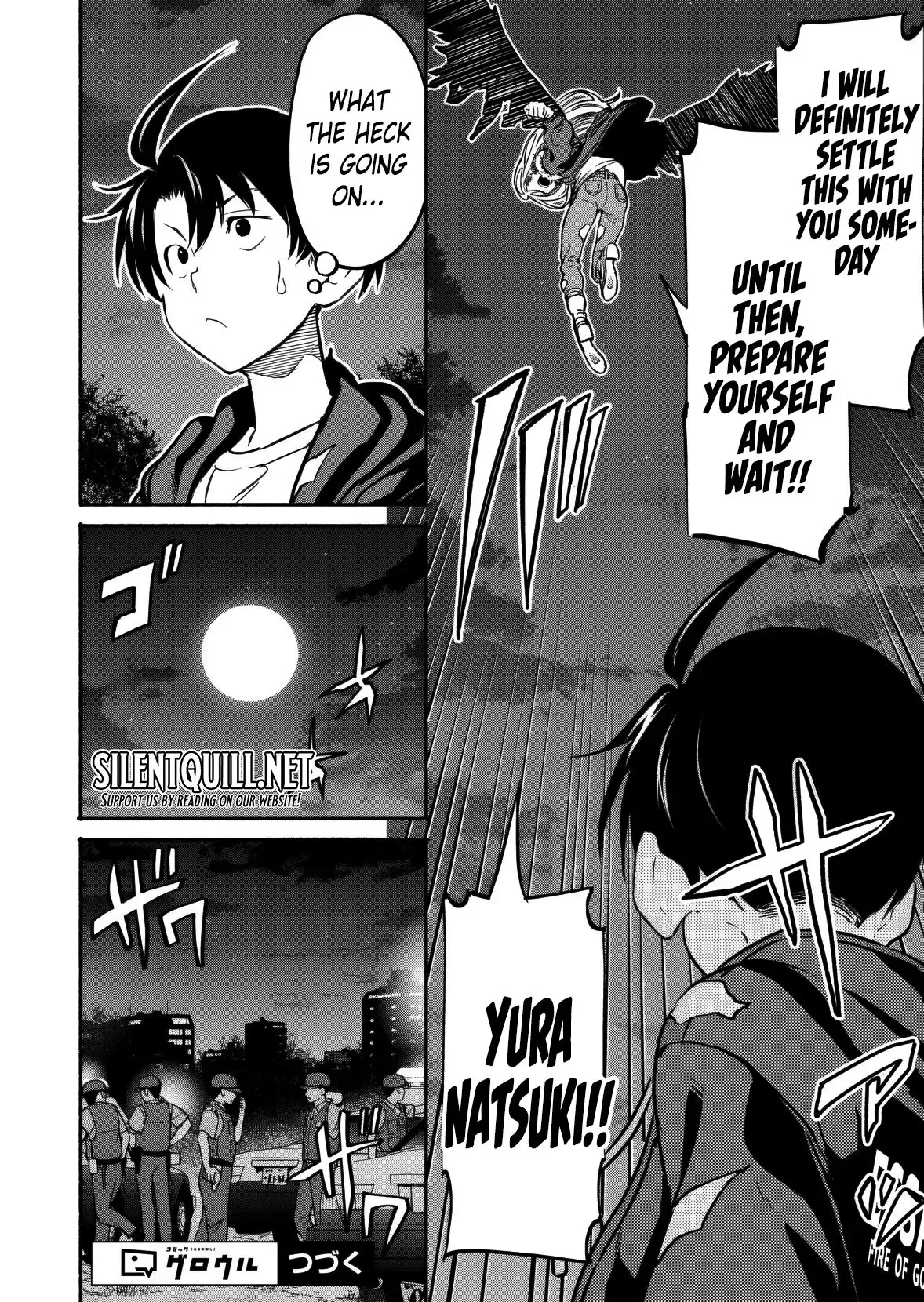 Isekai kara kikan shitara chikyuu mo kanari fantajiu deshita. Ato, makeheroin-domo kocchi minna. Chapter 7 page 12 - 