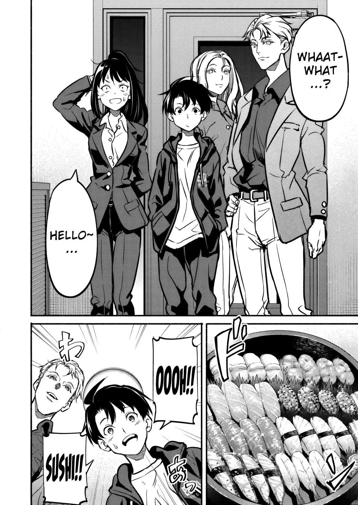 Isekai kara kikan shitara chikyuu mo kanari fantajiu deshita. Ato, makeheroin-domo kocchi minna. Chapter 7 page 20 - 