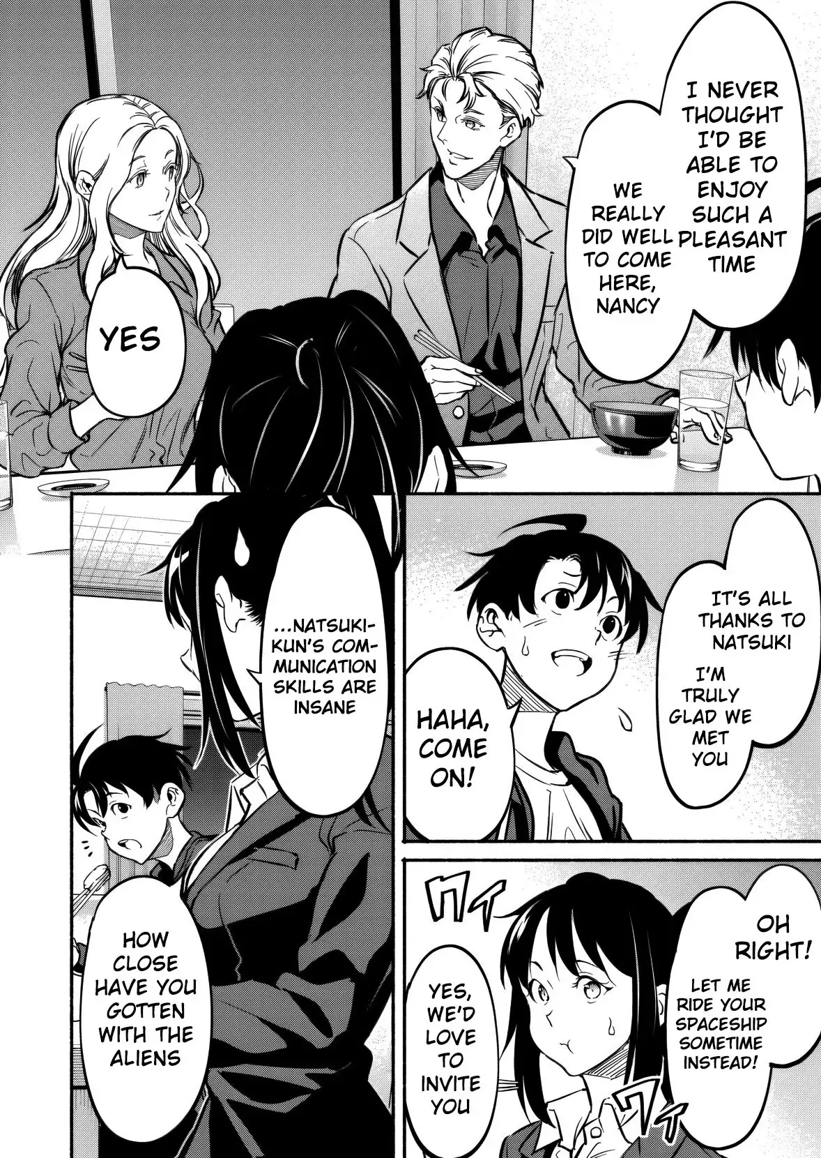 Isekai kara kikan shitara chikyuu mo kanari fantajiu deshita. Ato, makeheroin-domo kocchi minna. Chapter 7 page 22 - 