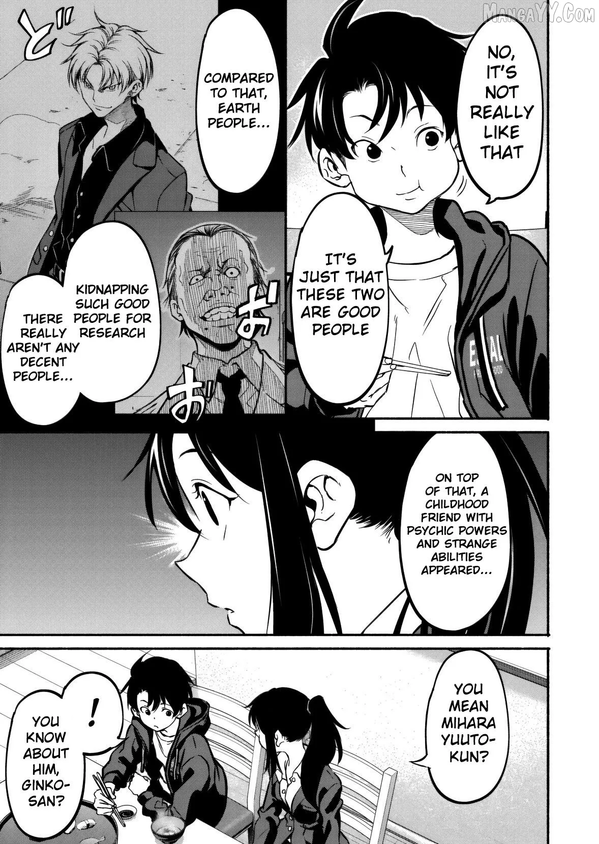 Isekai kara kikan shitara chikyuu mo kanari fantajiu deshita. Ato, makeheroin-domo kocchi minna. Chapter 7 page 23 - 