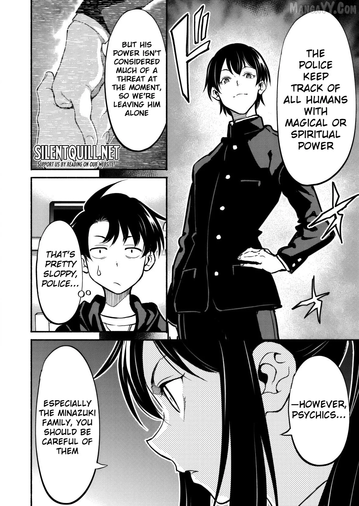 Isekai kara kikan shitara chikyuu mo kanari fantajiu deshita. Ato, makeheroin-domo kocchi minna. Chapter 7 page 24 - 