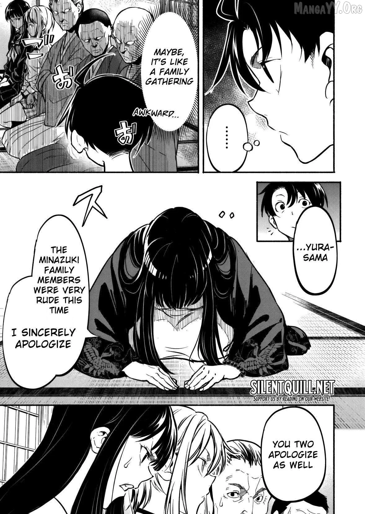 Isekai kara kikan shitara chikyuu mo kanari fantajiu deshita. Ato, makeheroin-domo kocchi minna. Chapter 8 page 14 - 