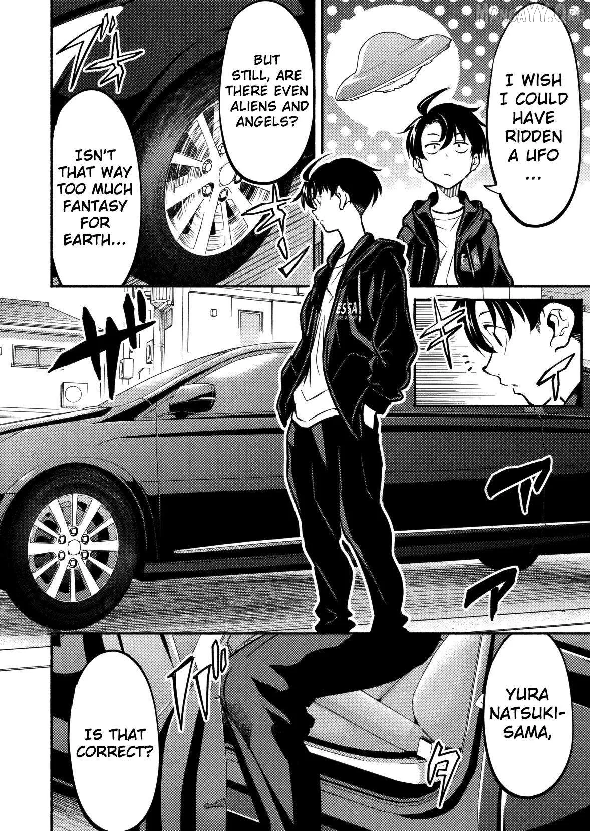 Isekai kara kikan shitara chikyuu mo kanari fantajiu deshita. Ato, makeheroin-domo kocchi minna. Chapter 8 page 3 - 