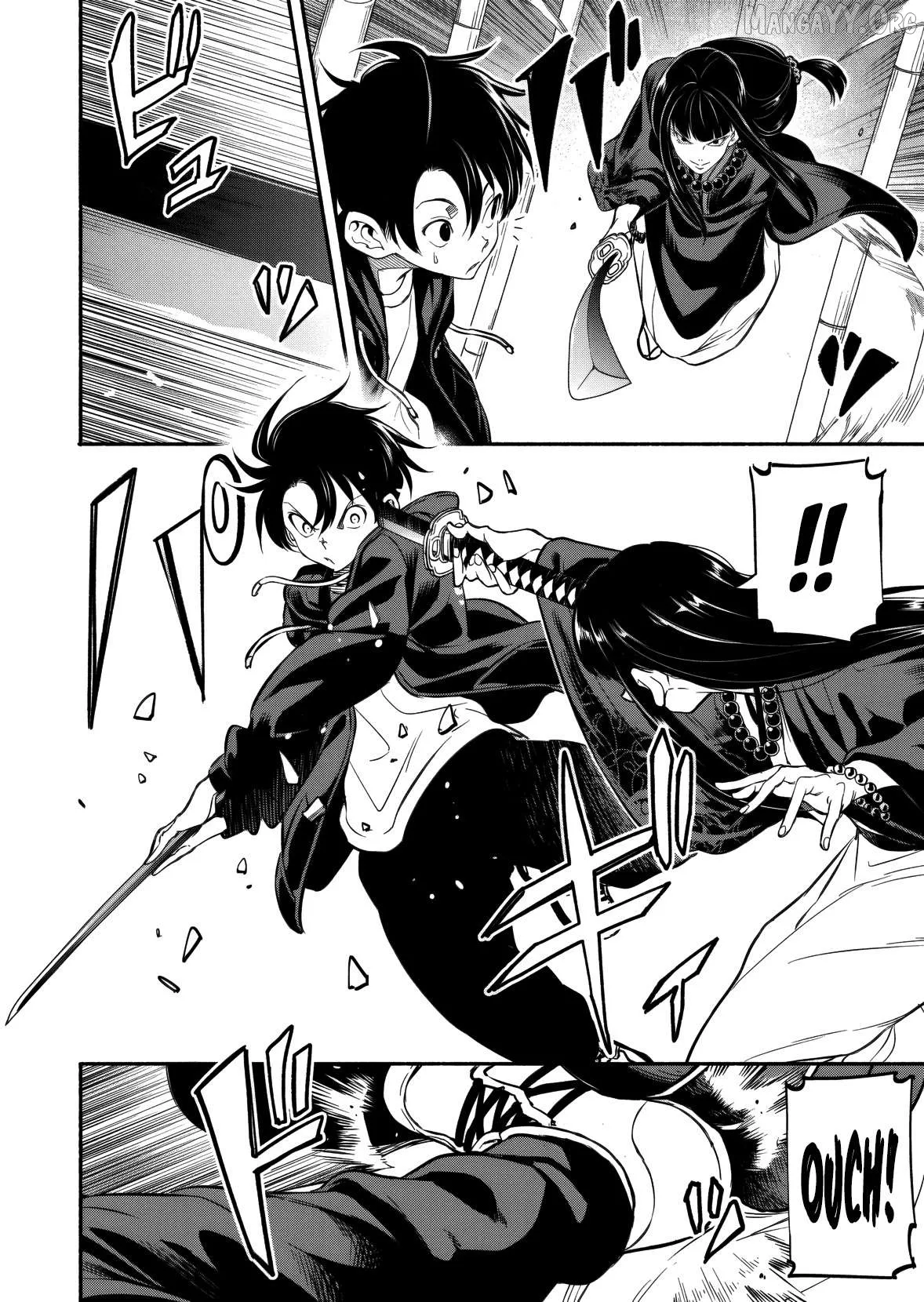 Isekai kara kikan shitara chikyuu mo kanari fantajiu deshita. Ato, makeheroin-domo kocchi minna. Chapter 9 page 11 - 