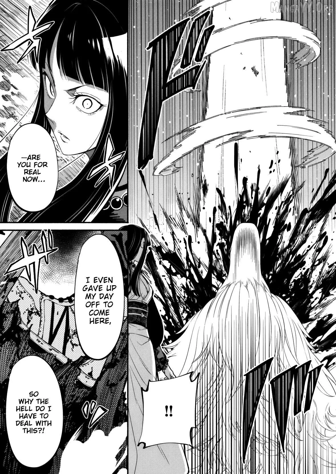 Isekai kara kikan shitara chikyuu mo kanari fantajiu deshita. Ato, makeheroin-domo kocchi minna. Chapter 9 page 20 - 