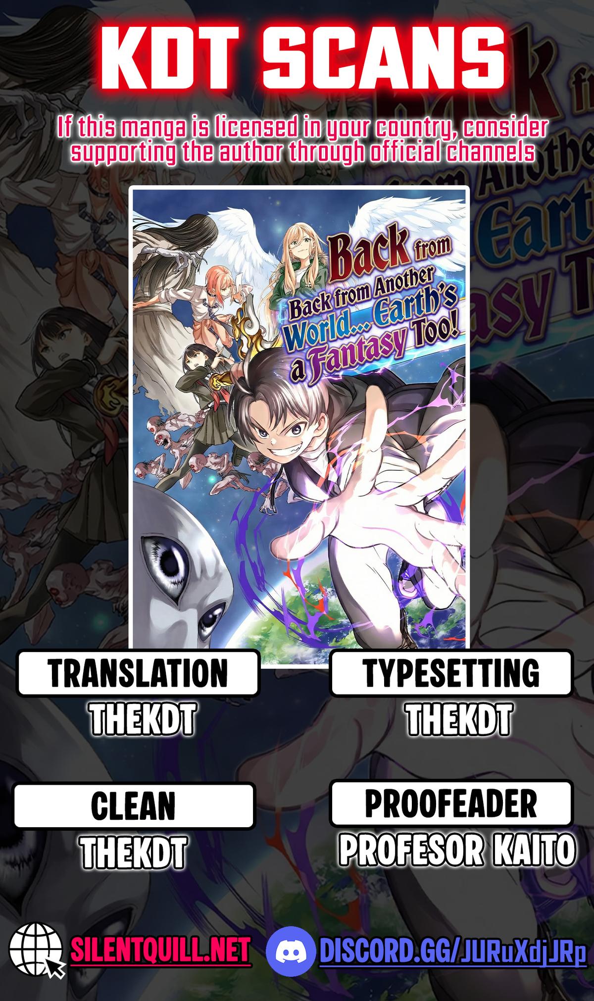 Isekai kara Kikan Shitara Chikyuu mo Kanari Fantasy deshita. Ato, Make Heroine-domo Kocchi Minna. Chapter 10 page 1 - 