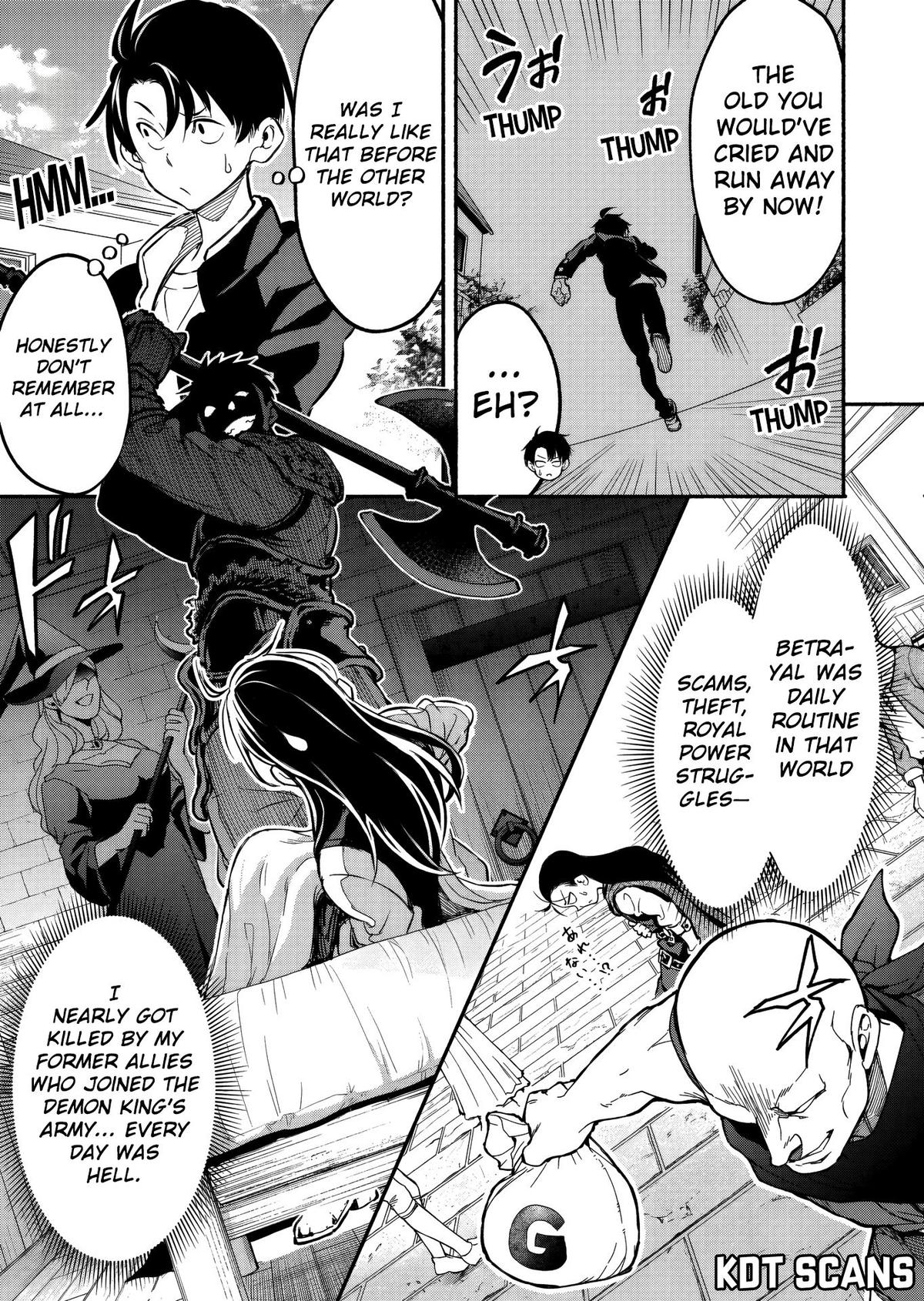 Isekai kara Kikan Shitara Chikyuu mo Kanari Fantasy deshita. Ato, Make Heroine-domo Kocchi Minna. Chapter 3.2 page 9 - 