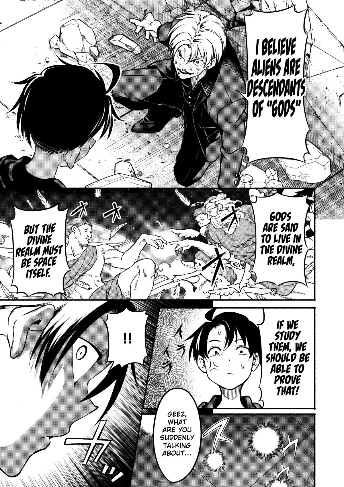 Isekai kara Kikan Shitara Chikyuu mo Kanari Fantasy deshita. Ato, Make Heroine-domo Kocchi Minna. Chapter 5 page 34 - 