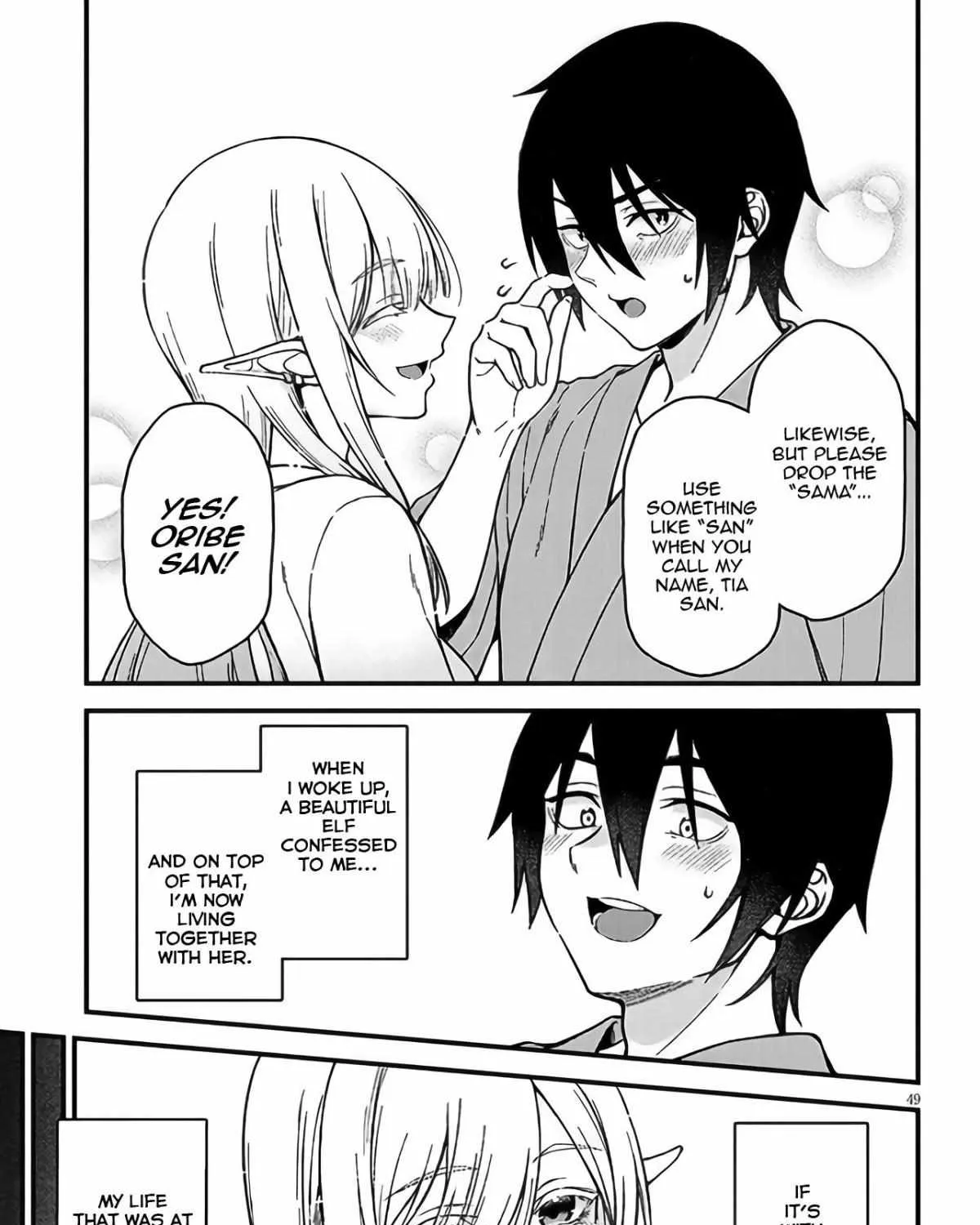 Isekai Kara Kita Elf to Tomo ni Sugosu Nichijou Chapter 1 page 95 - 