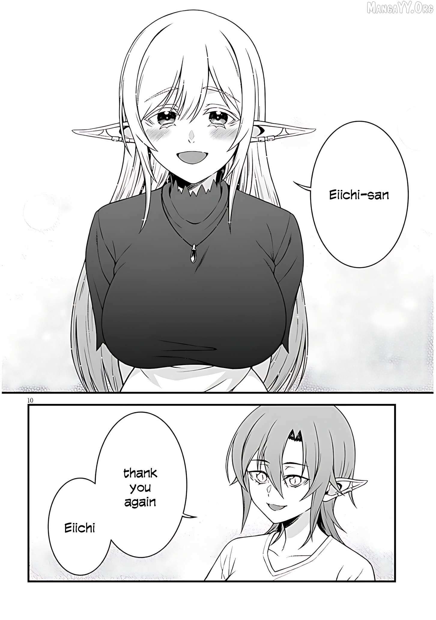 Isekai Kara Kita Elf to Tomo ni Sugosu Nichijou Chapter 10 page 12 - 