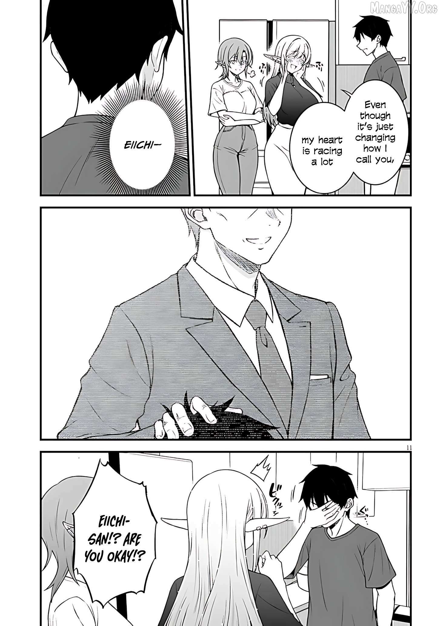 Isekai Kara Kita Elf to Tomo ni Sugosu Nichijou Chapter 10 page 13 - 