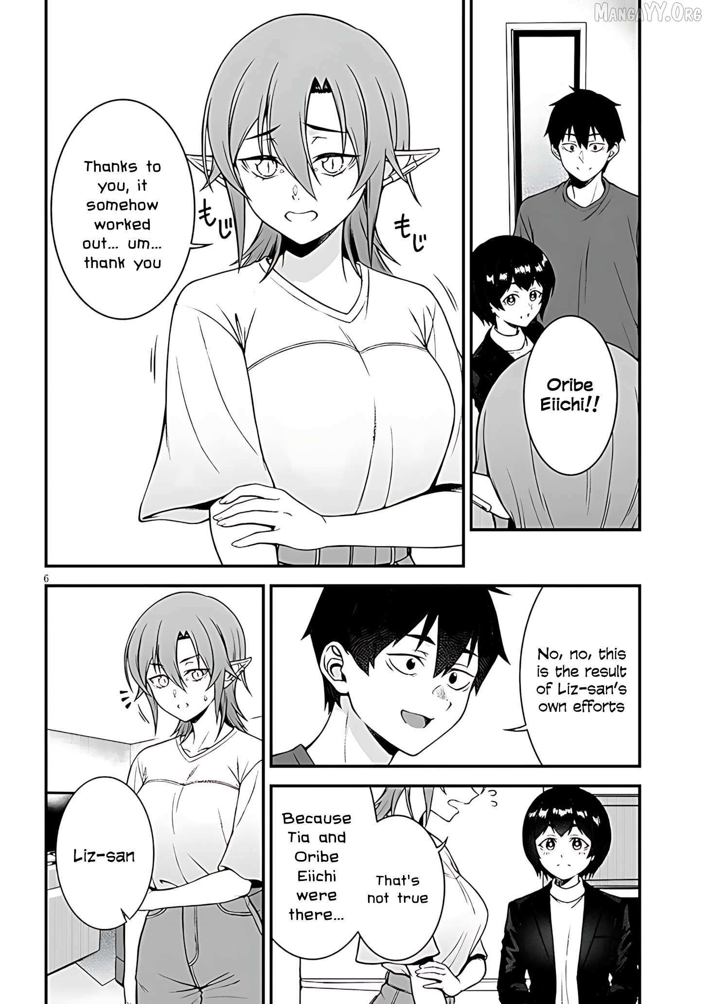 Isekai Kara Kita Elf to Tomo ni Sugosu Nichijou Chapter 10 page 8 - 