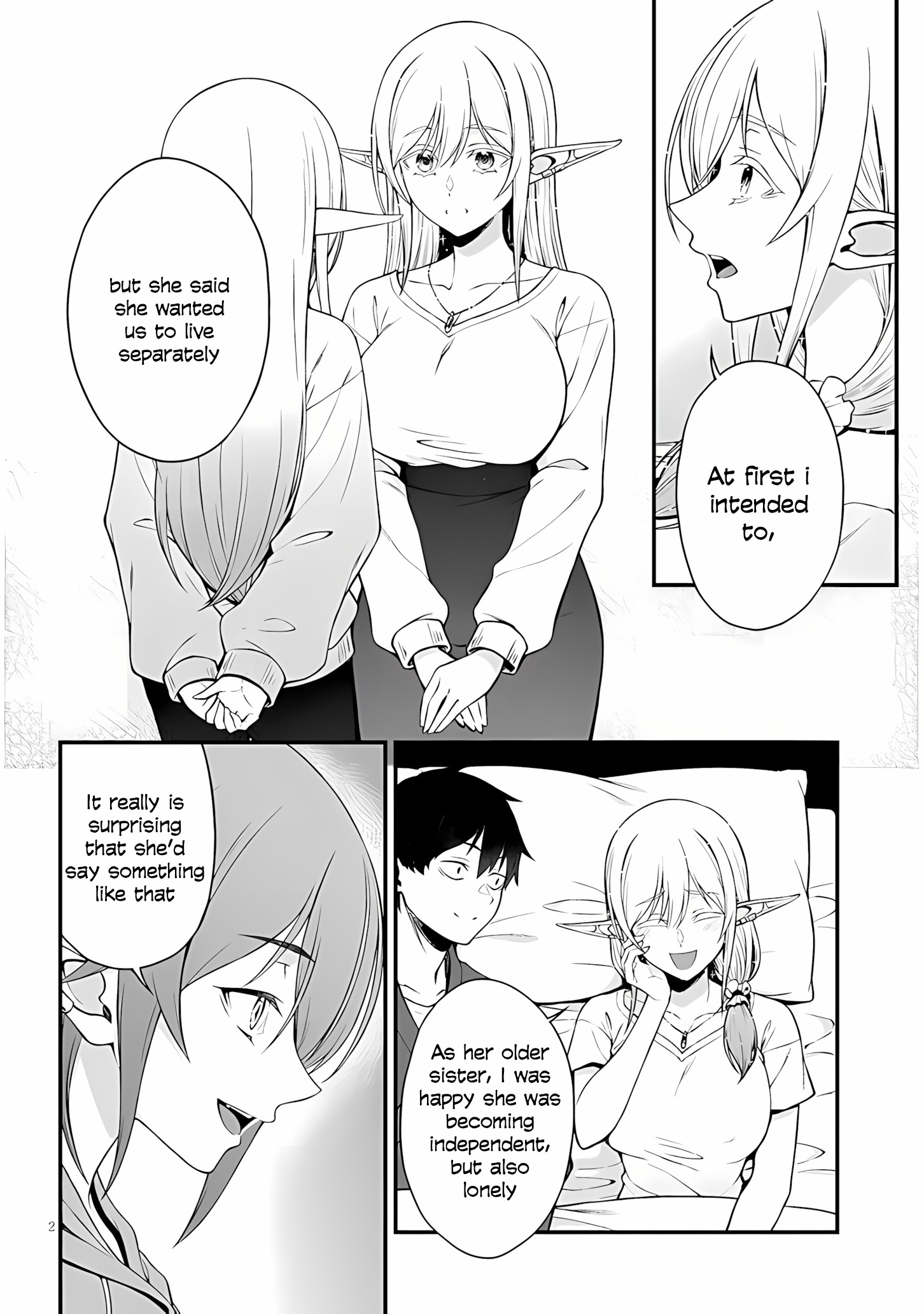 Isekai Kara Kita Elf to Tomo ni Sugosu Nichijou Chapter 12 page 13 - 