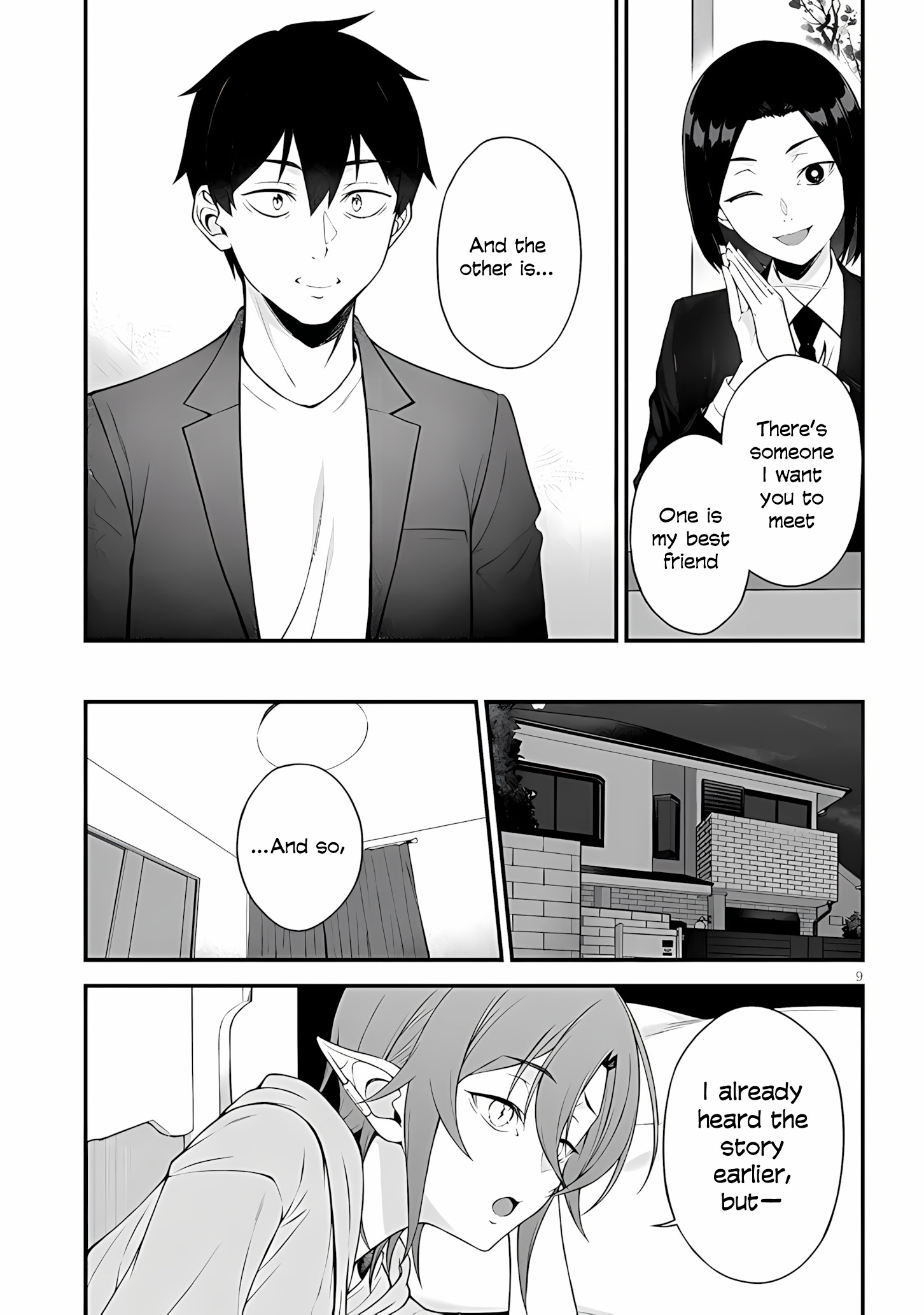 Isekai Kara Kita Elf to Tomo ni Sugosu Nichijou Chapter 12 page 10 - 