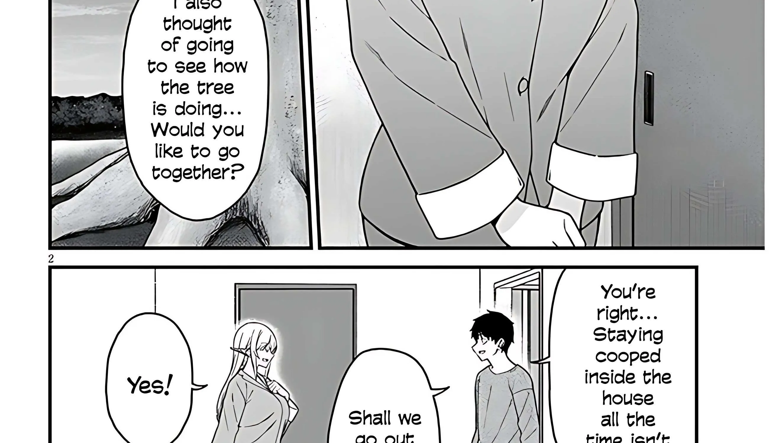 Isekai Kara Kita Elf to Tomo ni Sugosu Nichijou Chapter 4 page 8 - 