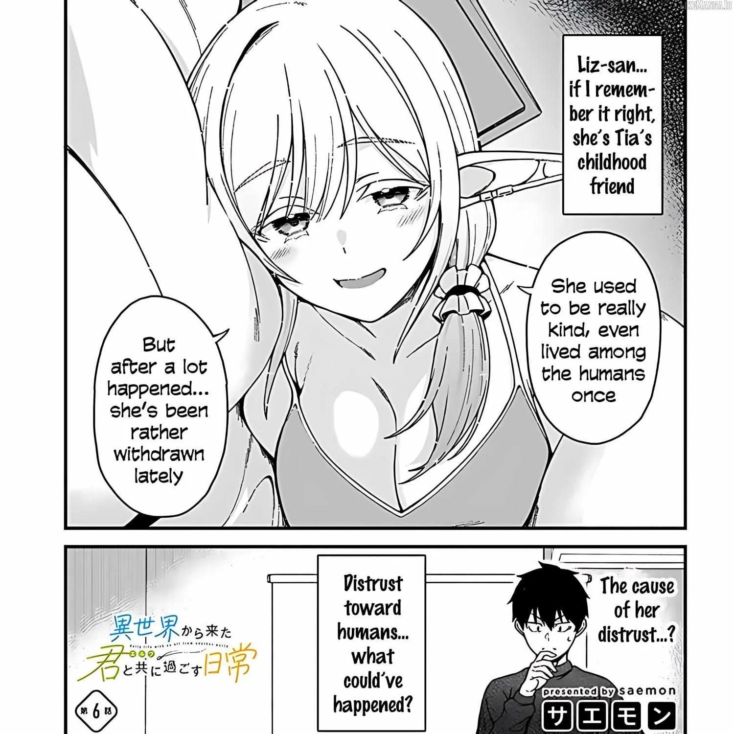 Isekai Kara Kita Elf to Tomo ni Sugosu Nichijou Chapter 6 page 4 - 