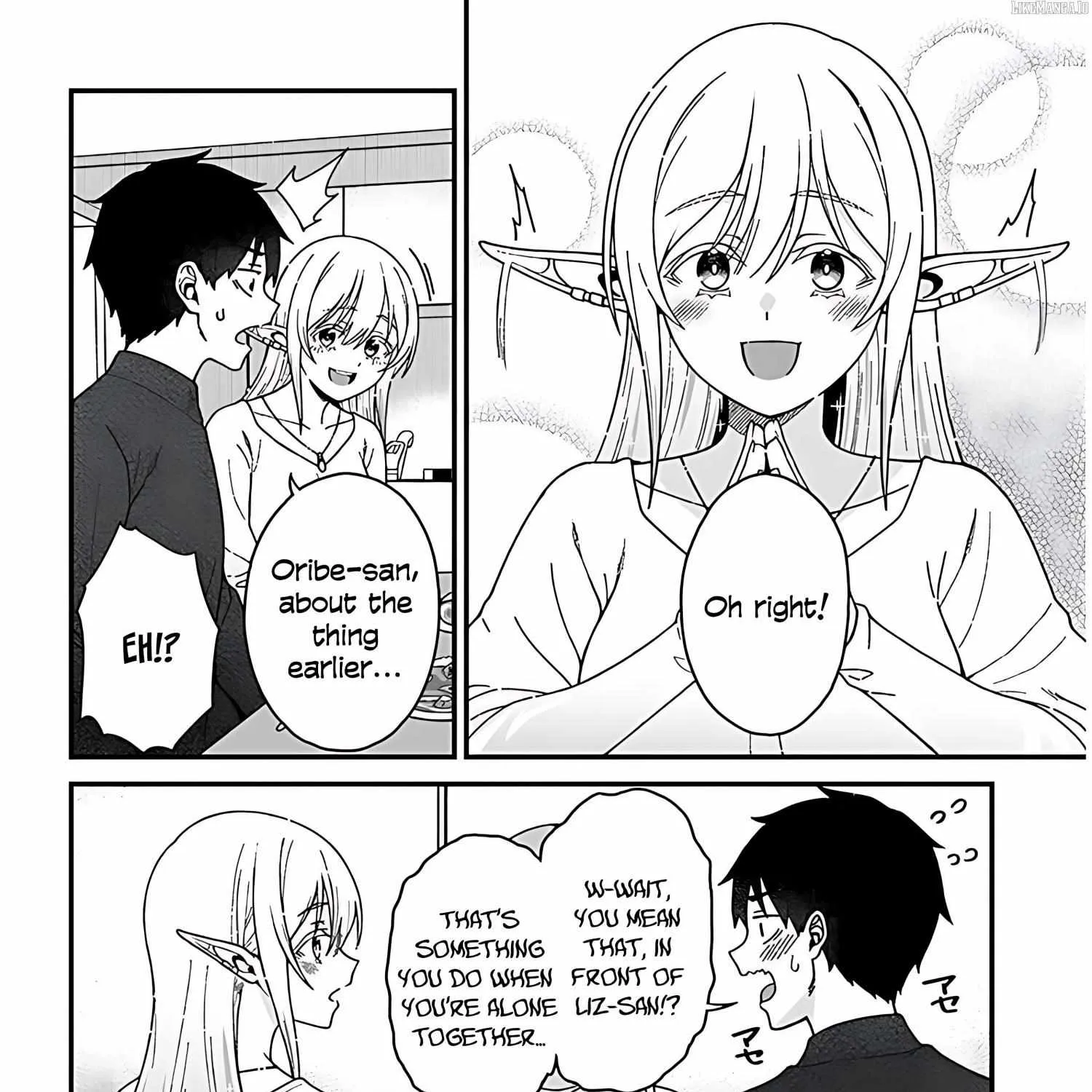 Isekai Kara Kita Elf to Tomo ni Sugosu Nichijou Chapter 6 page 58 - 