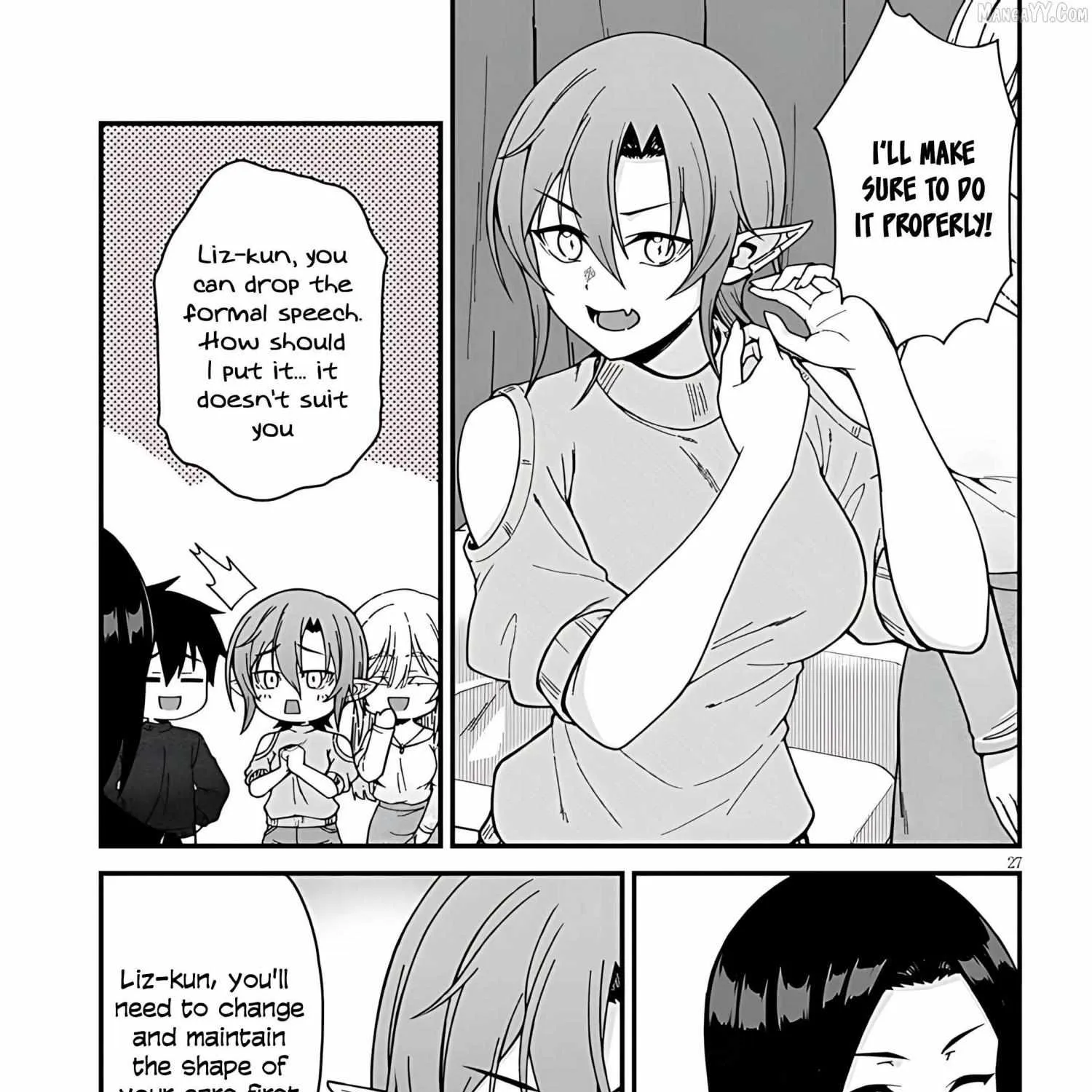 Isekai Kara Kita Elf to Tomo ni Sugosu Nichijou Chapter 7 page 54 - 