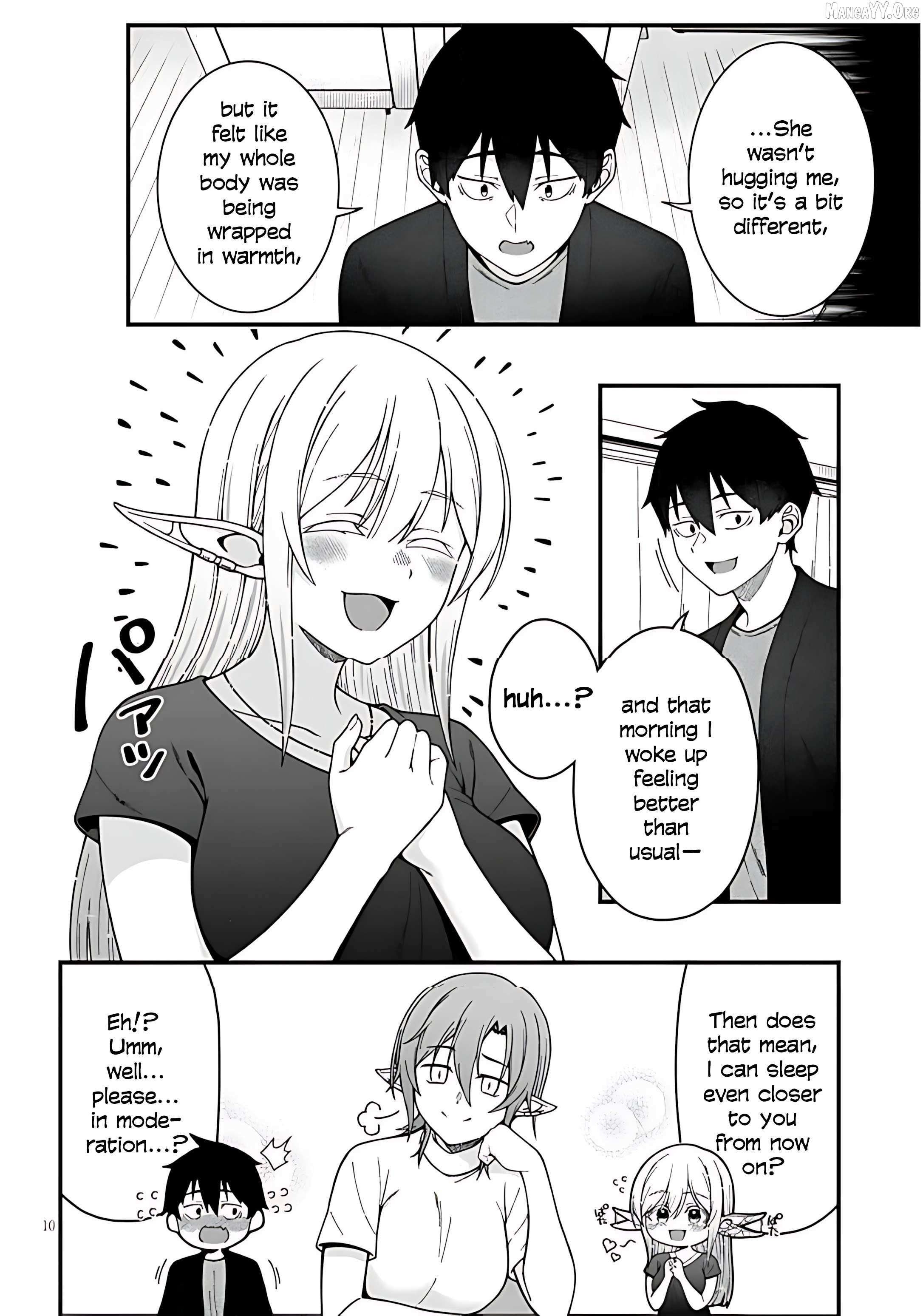Isekai Kara Kita Elf to Tomo ni Sugosu Nichijou Chapter 8 page 12 - 