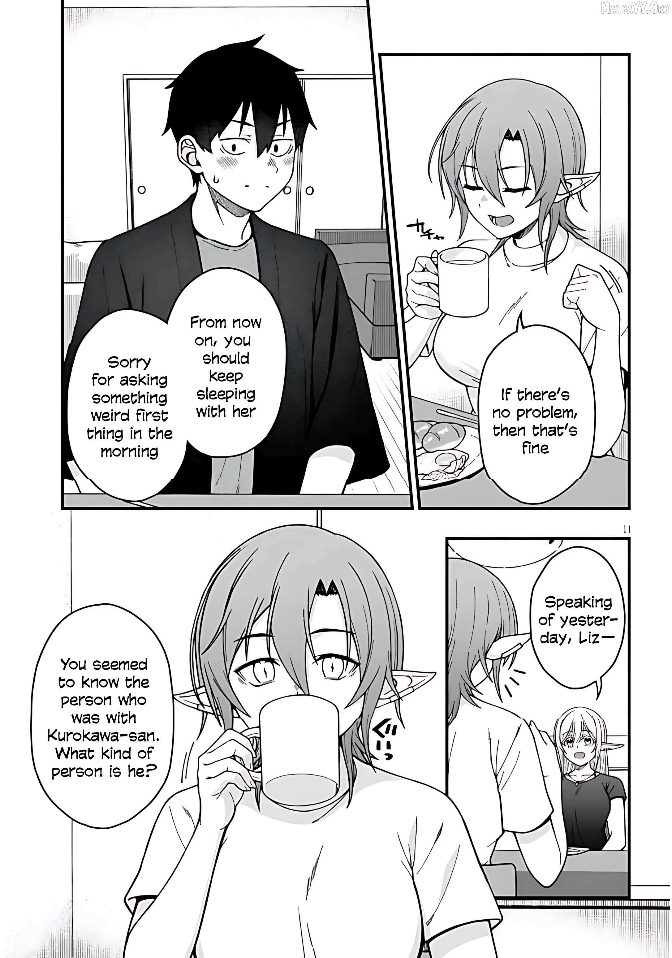 Isekai Kara Kita Elf to Tomo ni Sugosu Nichijou Chapter 8 page 13 - 