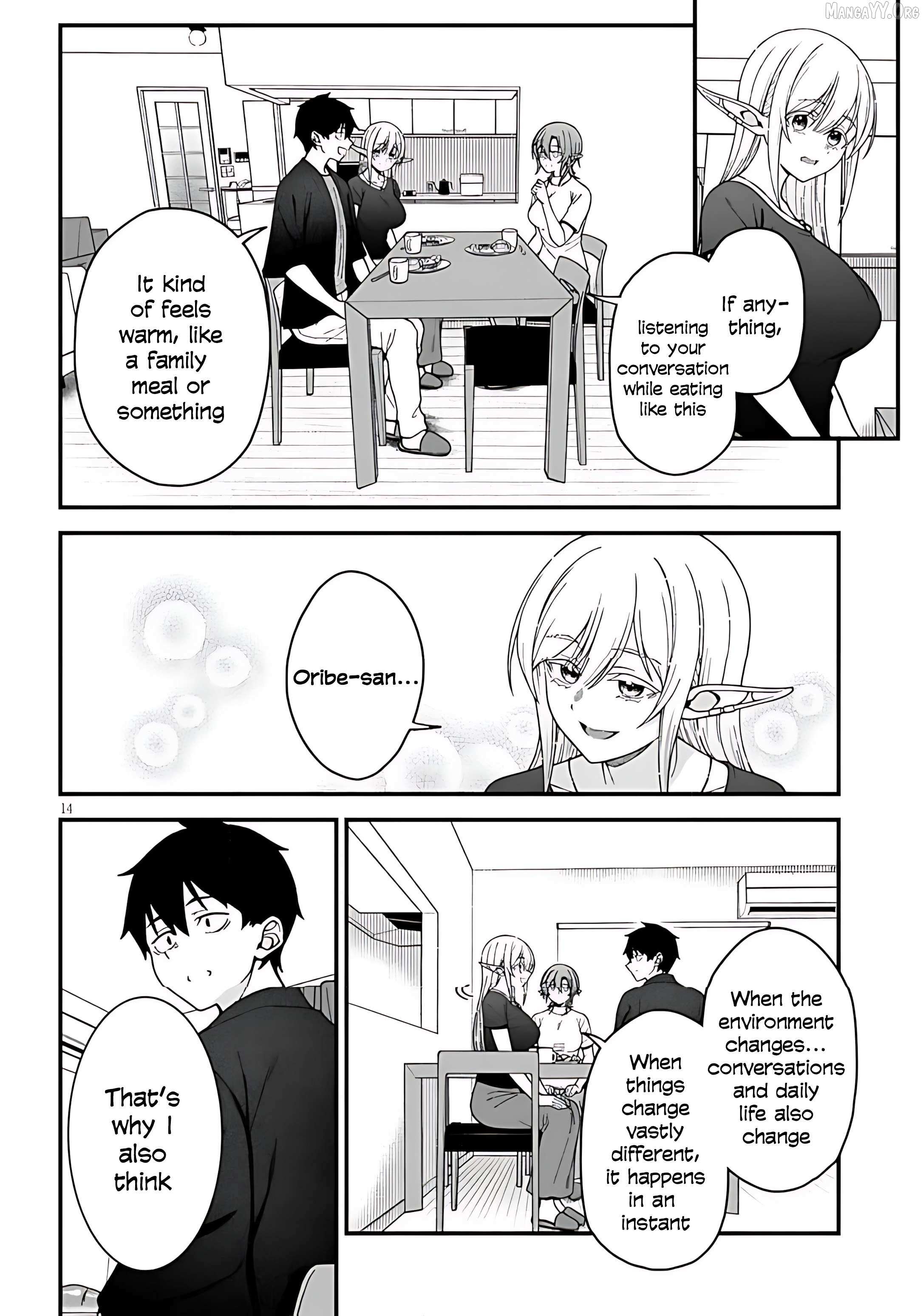 Isekai Kara Kita Elf to Tomo ni Sugosu Nichijou Chapter 8 page 16 - 