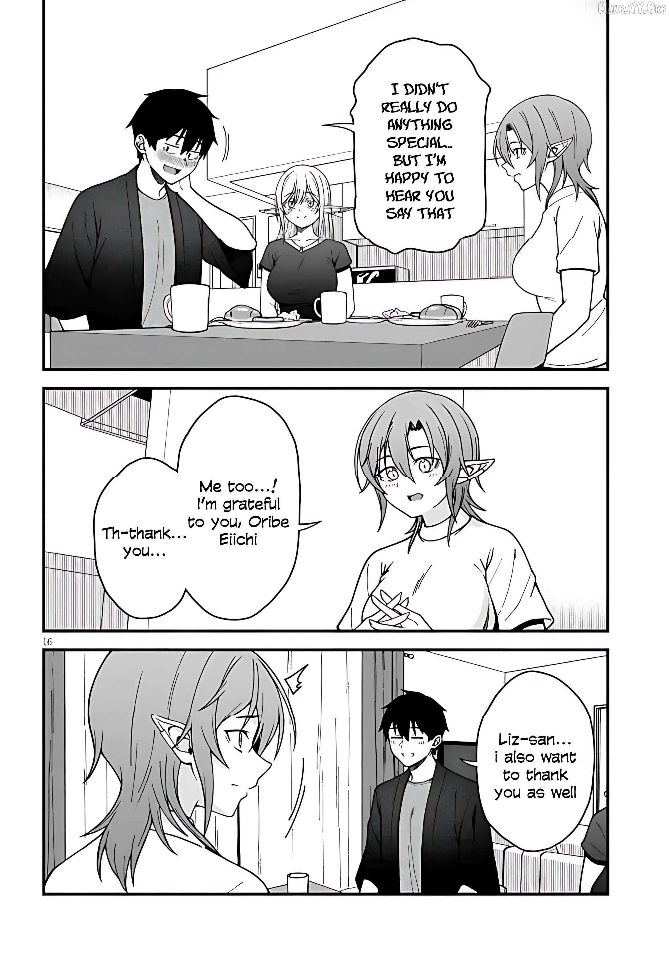 Isekai Kara Kita Elf to Tomo ni Sugosu Nichijou Chapter 8 page 18 - 