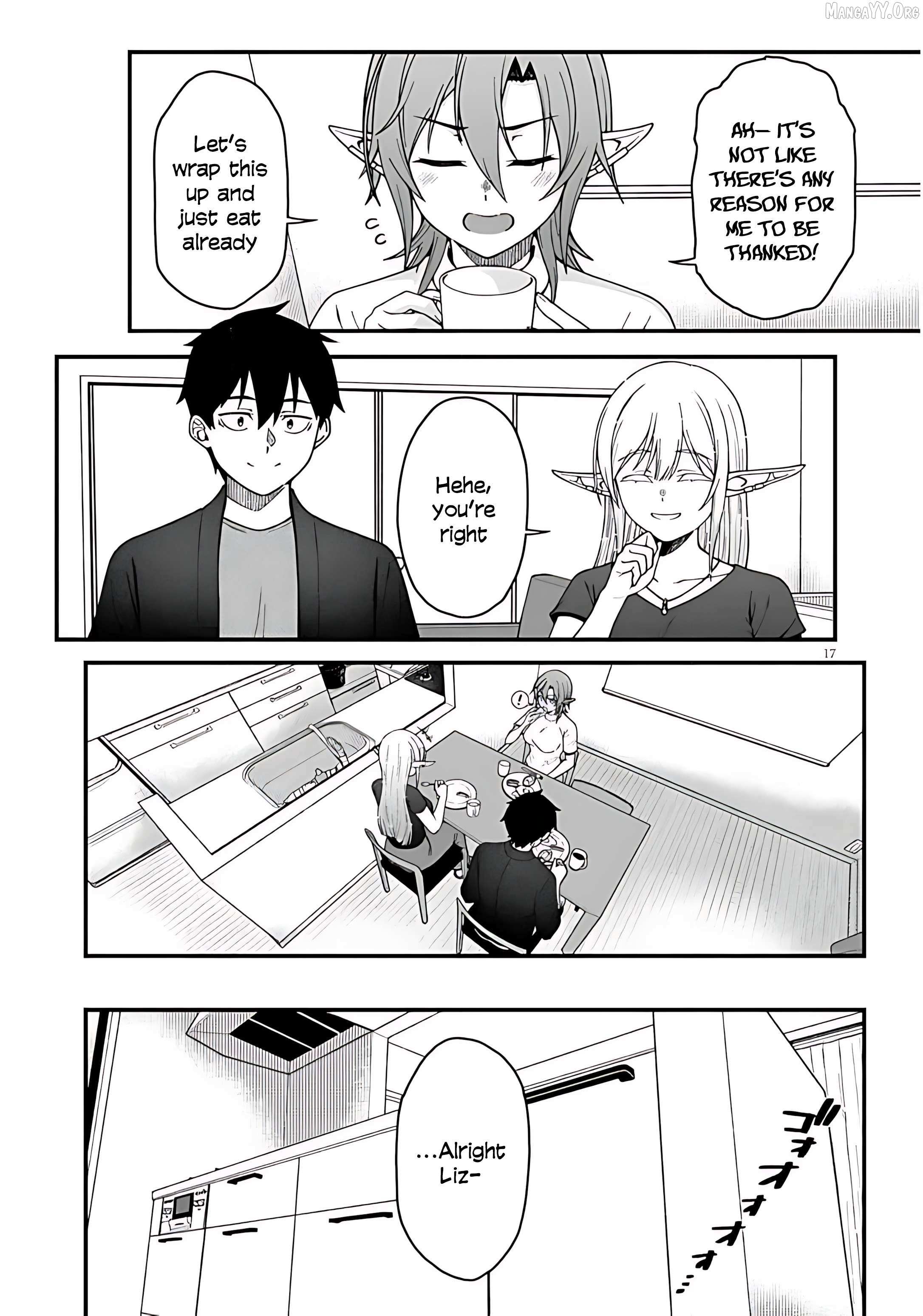 Isekai Kara Kita Elf to Tomo ni Sugosu Nichijou Chapter 8 page 19 - 