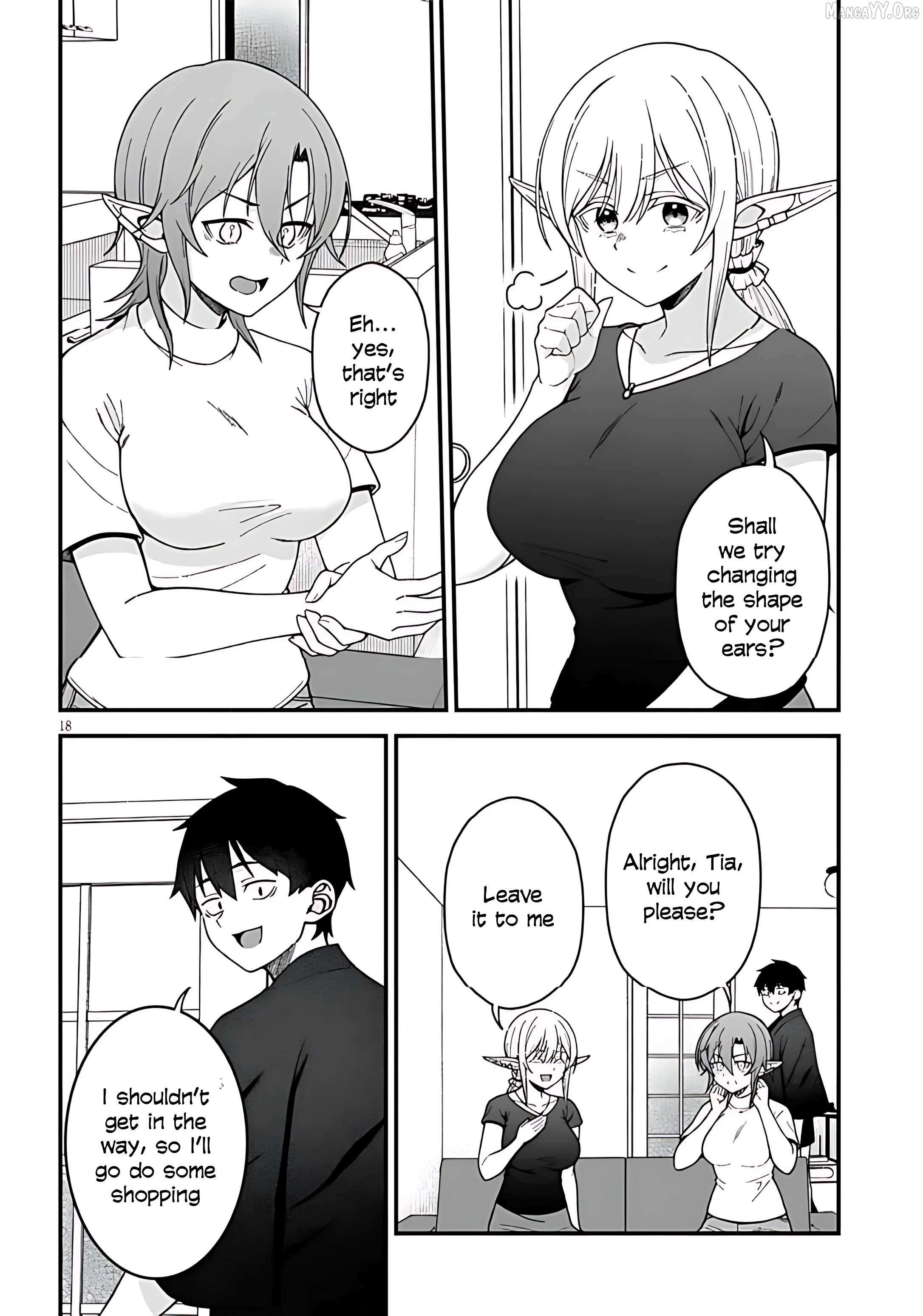 Isekai Kara Kita Elf to Tomo ni Sugosu Nichijou Chapter 8 page 20 - 