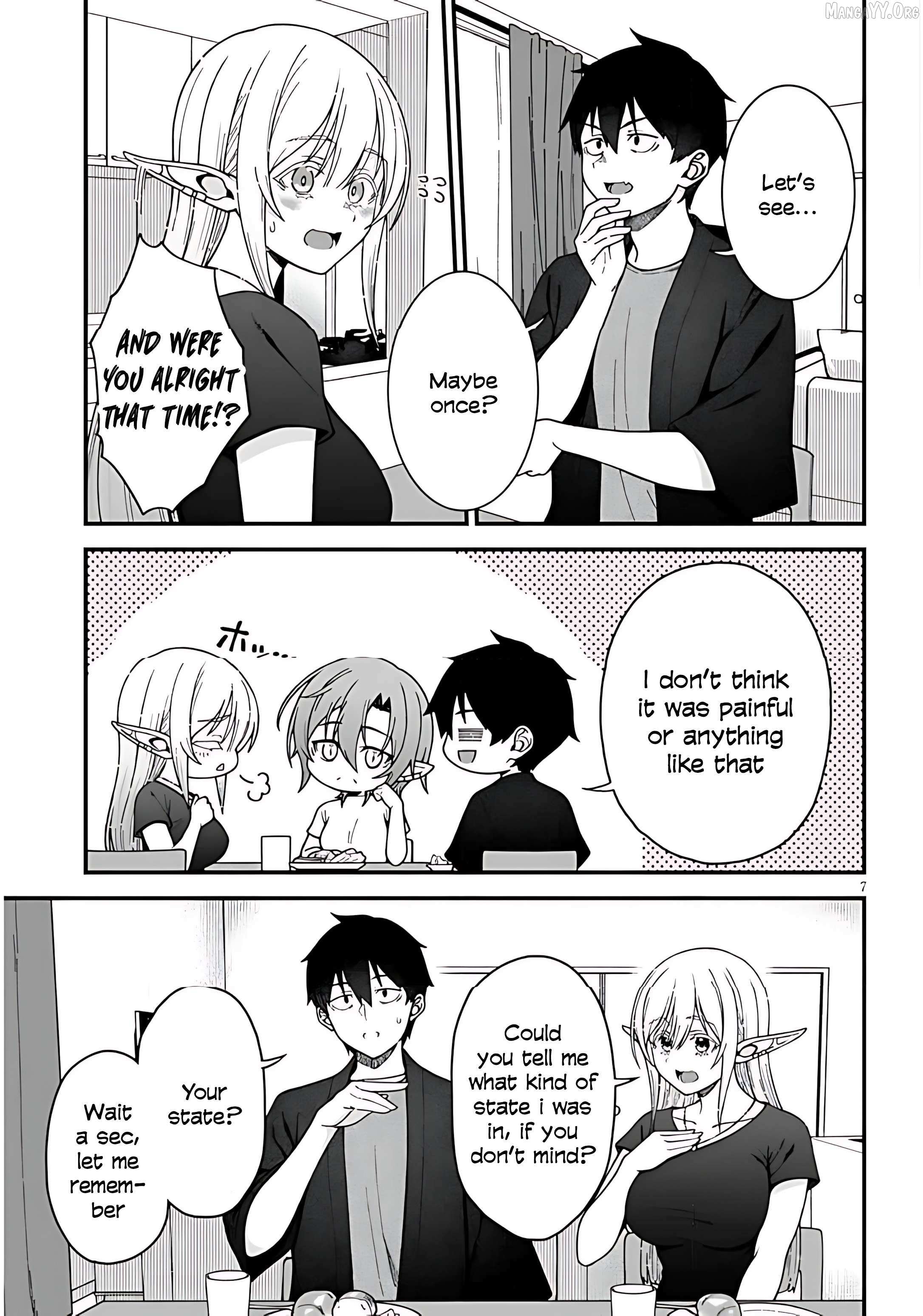 Isekai Kara Kita Elf to Tomo ni Sugosu Nichijou Chapter 8 page 9 - 