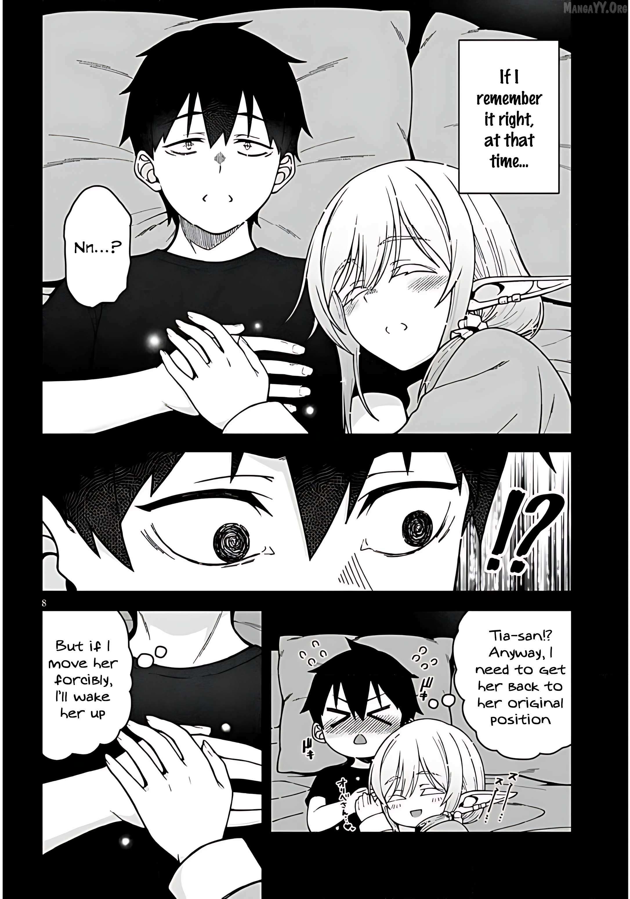 Isekai Kara Kita Elf to Tomo ni Sugosu Nichijou Chapter 8 page 10 - 