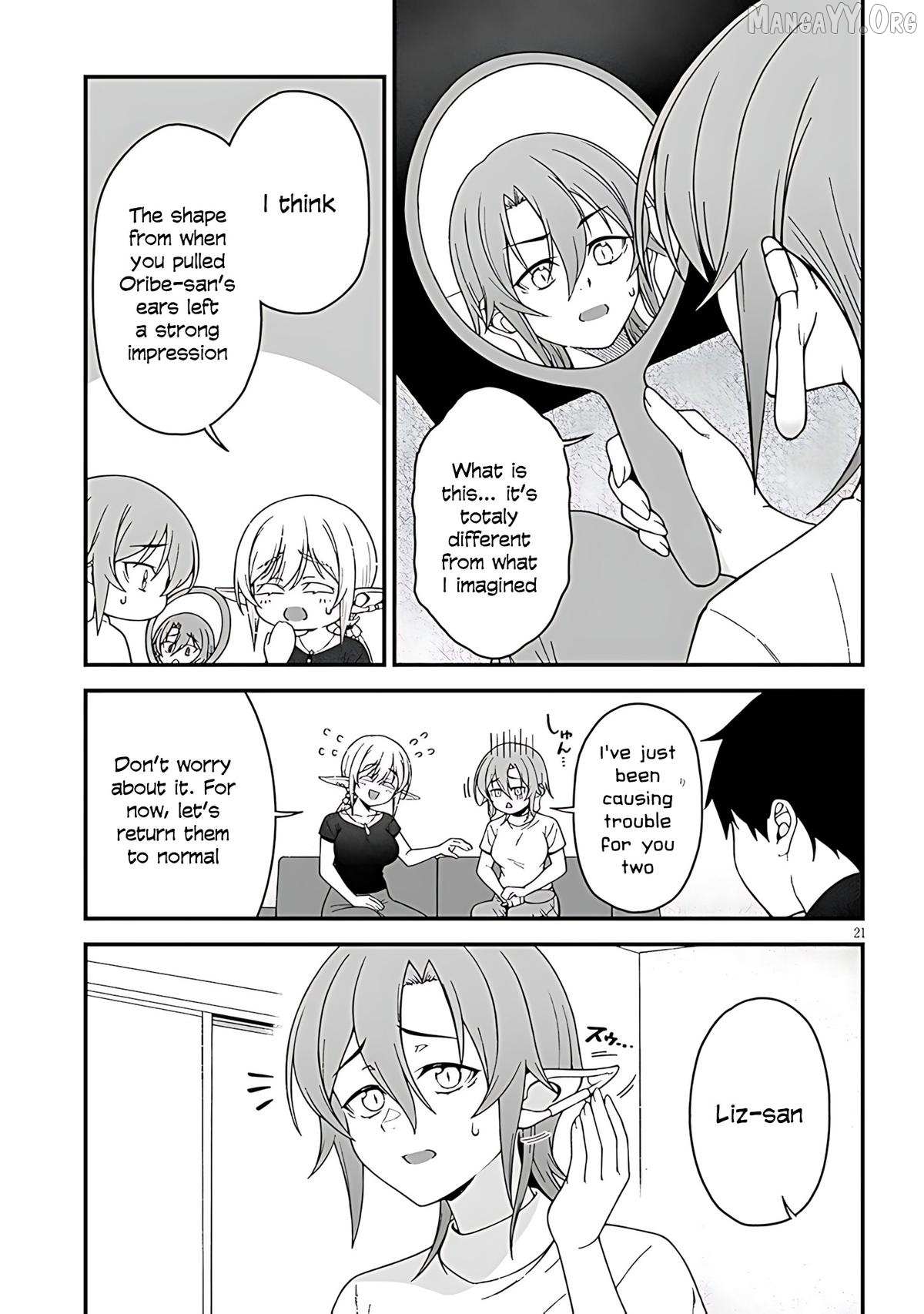 Isekai Kara Kita Elf to Tomo ni Sugosu Nichijou Chapter 9 page 23 - 