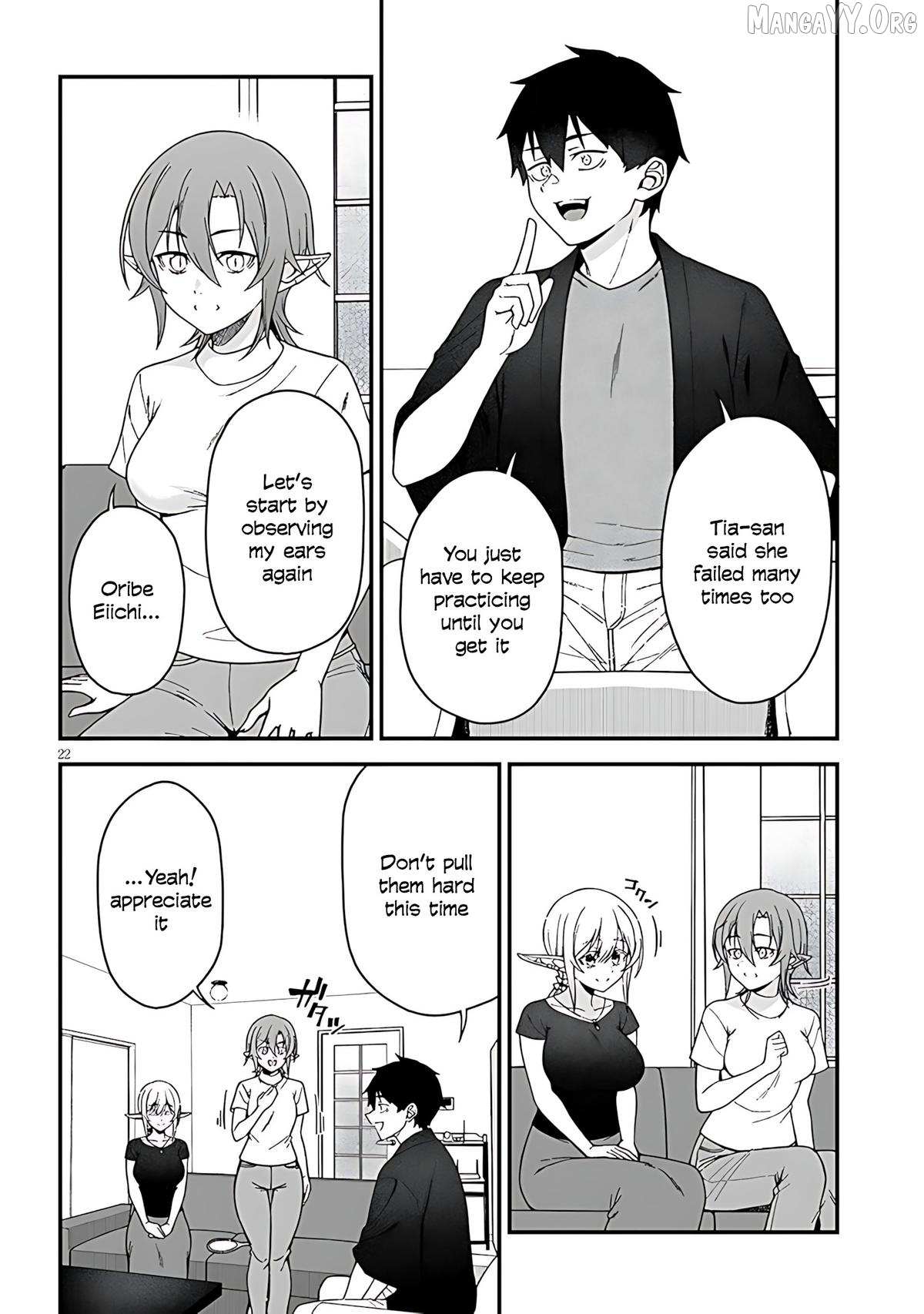 Isekai Kara Kita Elf to Tomo ni Sugosu Nichijou Chapter 9 page 24 - 