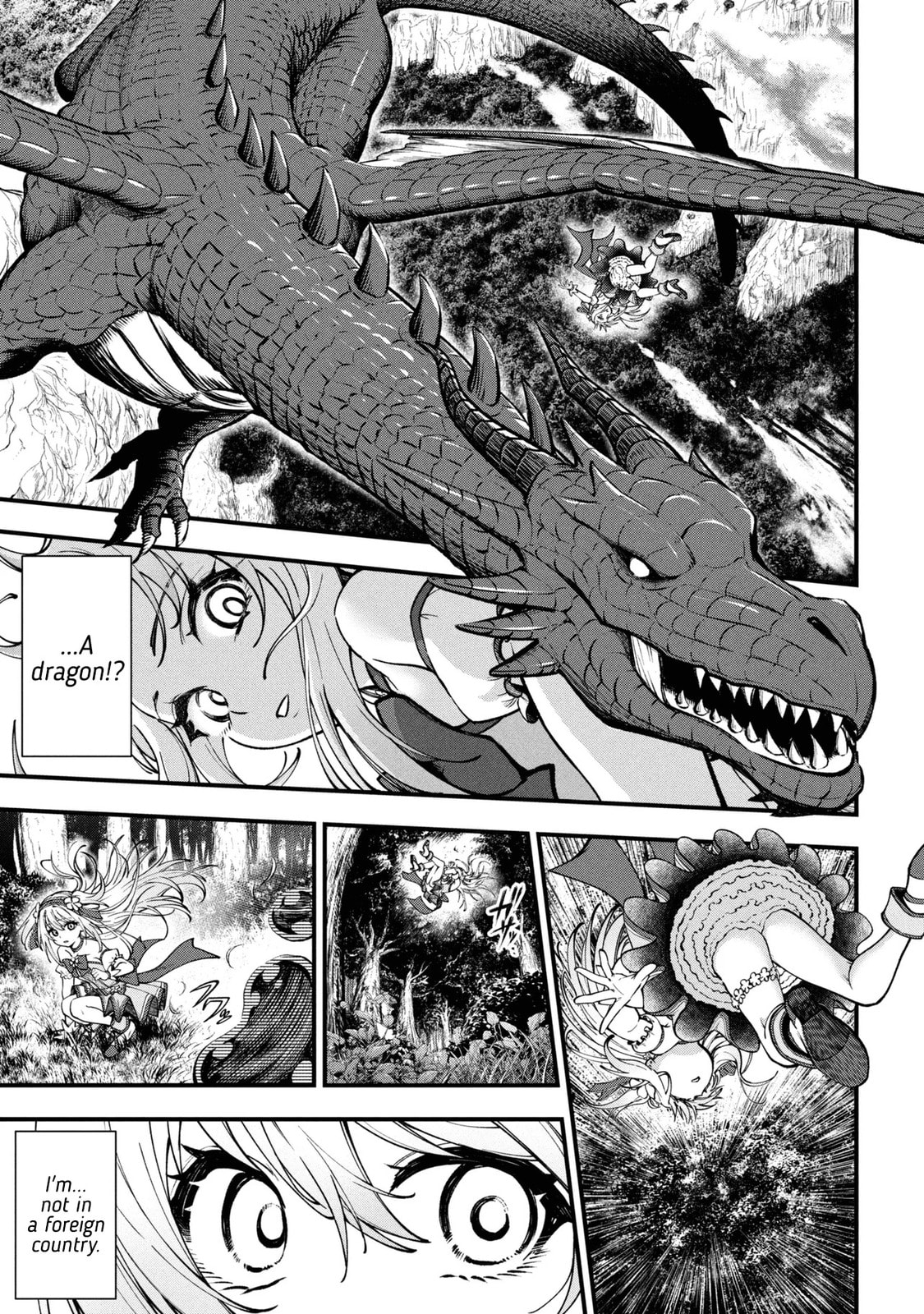 Isekai Mahou Shoujo Radical☆Haruna Chapter 1 page 13 - 