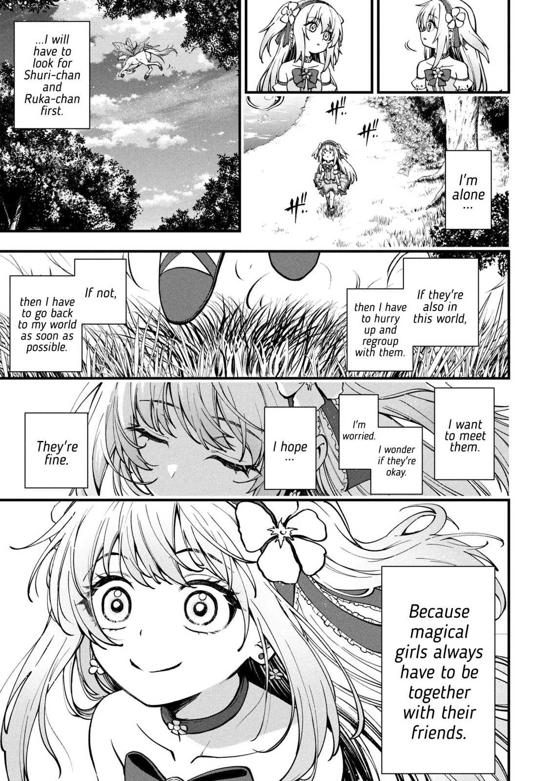 Isekai Mahou Shoujo Radical☆Haruna Chapter 1 page 15 - 