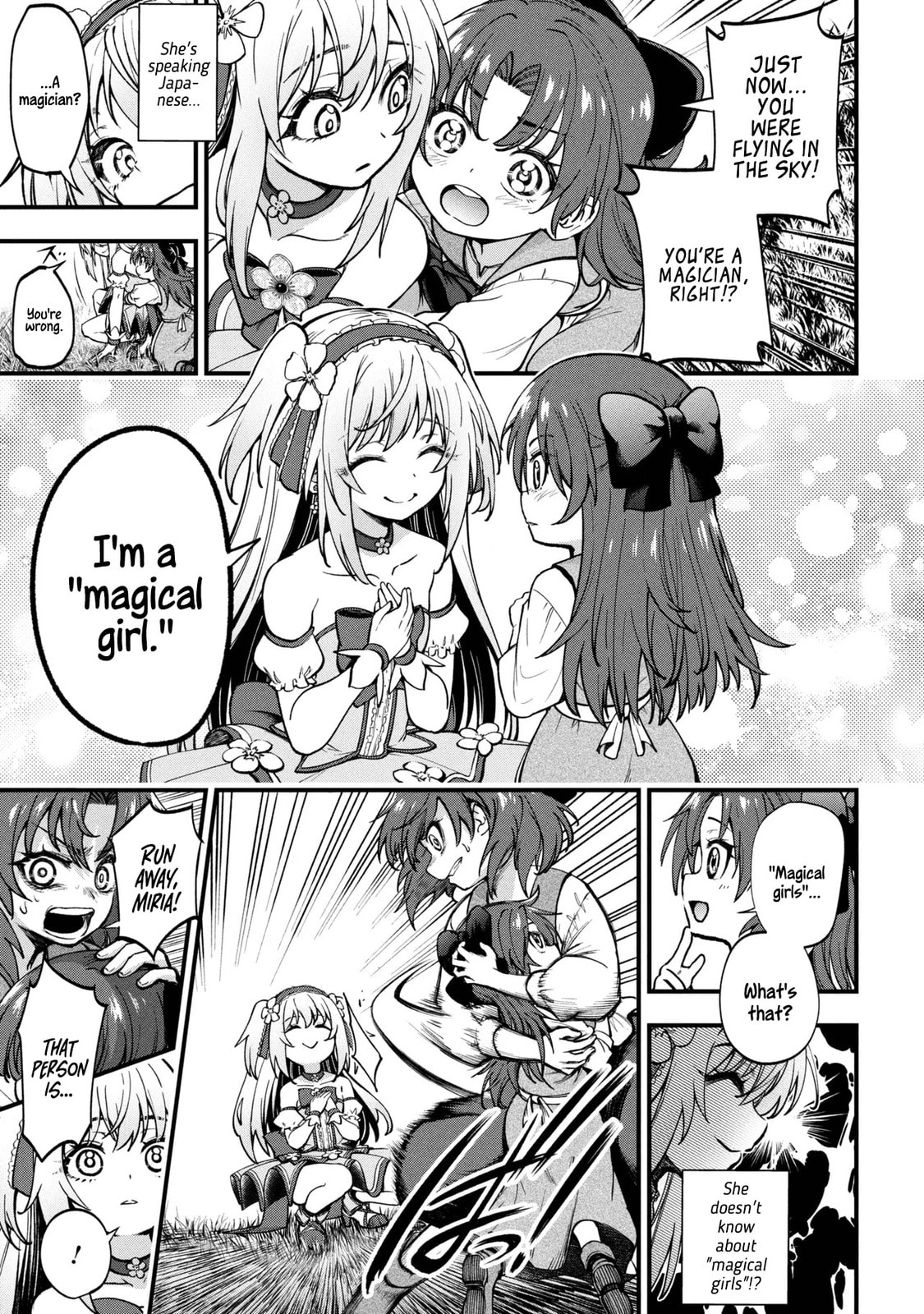 Isekai Mahou Shoujo Radical☆Haruna Chapter 1 page 17 - 