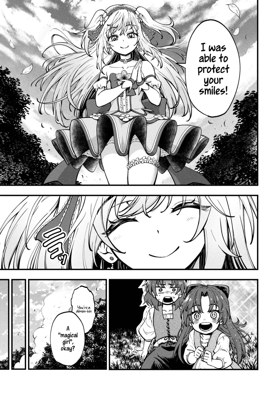 Isekai Mahou Shoujo Radical☆Haruna Chapter 1 page 21 - 